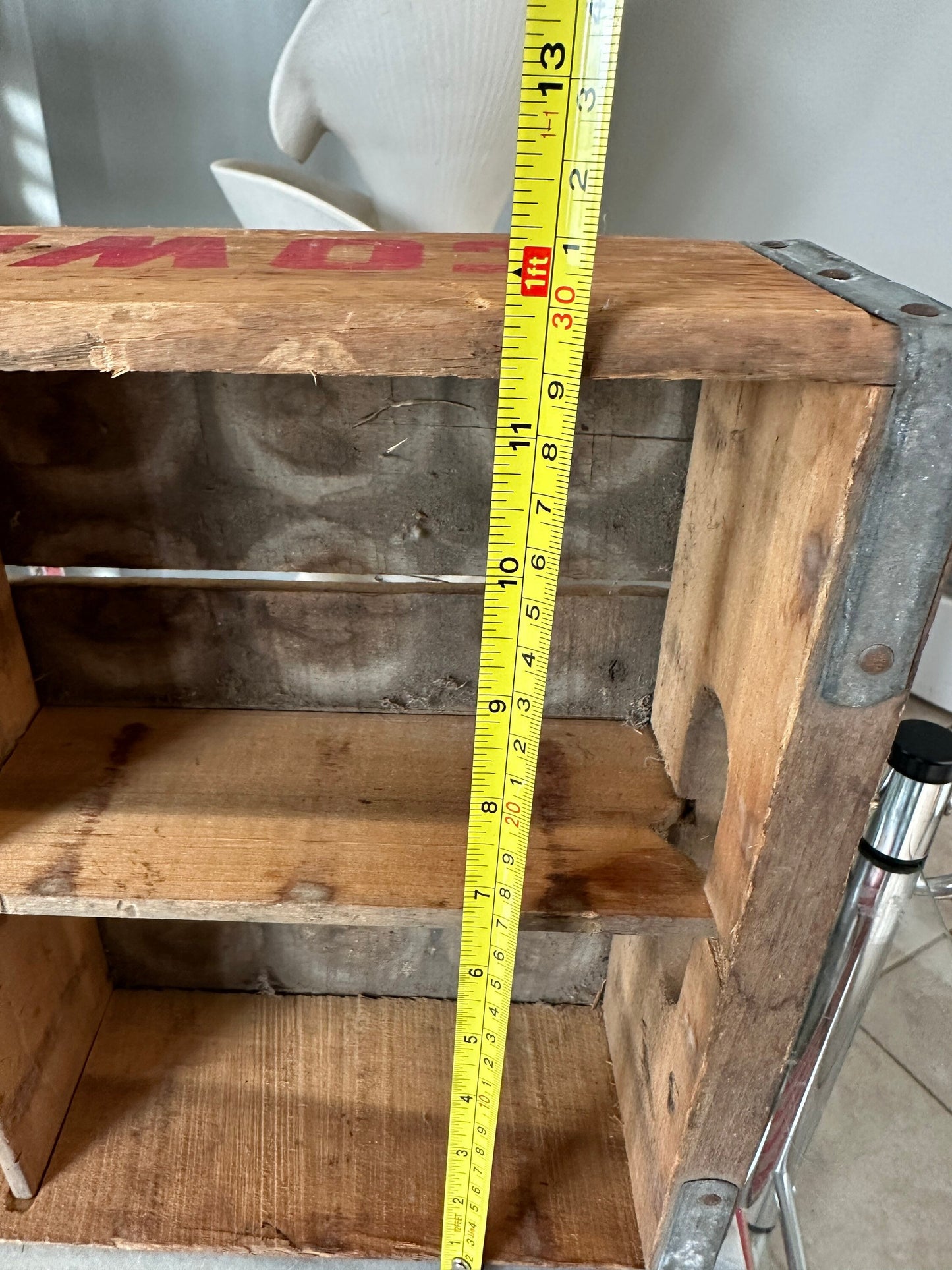 Vintage TOWNE CLUB Soda Crate | Retro Advertising Soda Crate | Towne Club Vintage Soda Crate