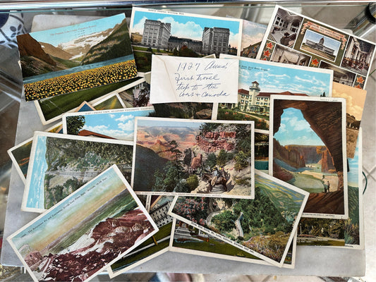 Collection of Over 150 US Postcards from the 1920s-1970s | Unique Collection