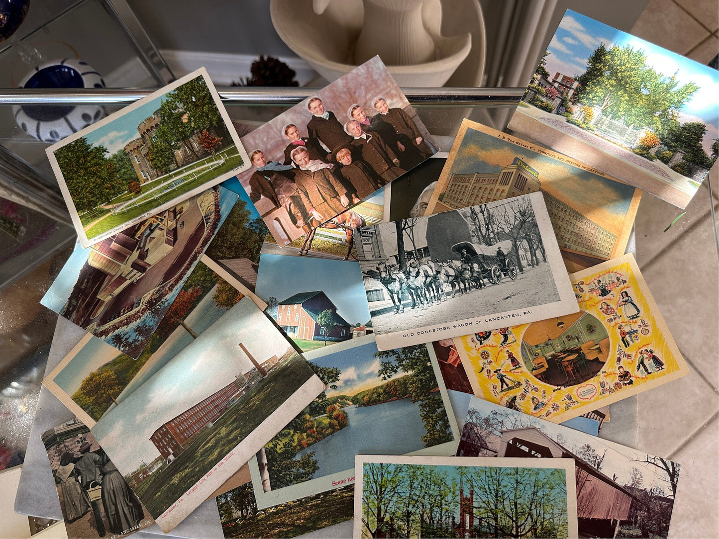 Collection of Over 150 US Postcards from the 1920s-1970s | Unique Collection