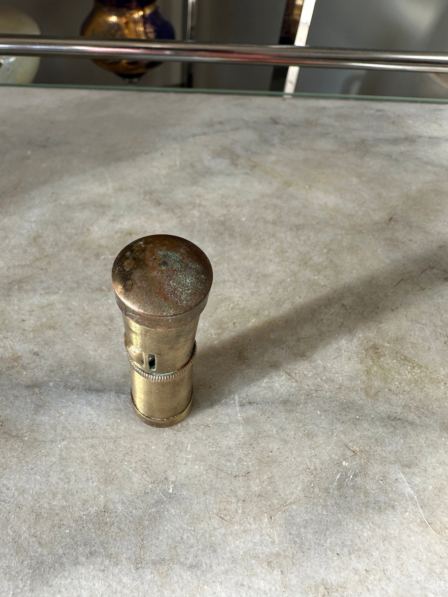 Vintage Unique  Brass Sports Lighter | Vintage Tobacciana