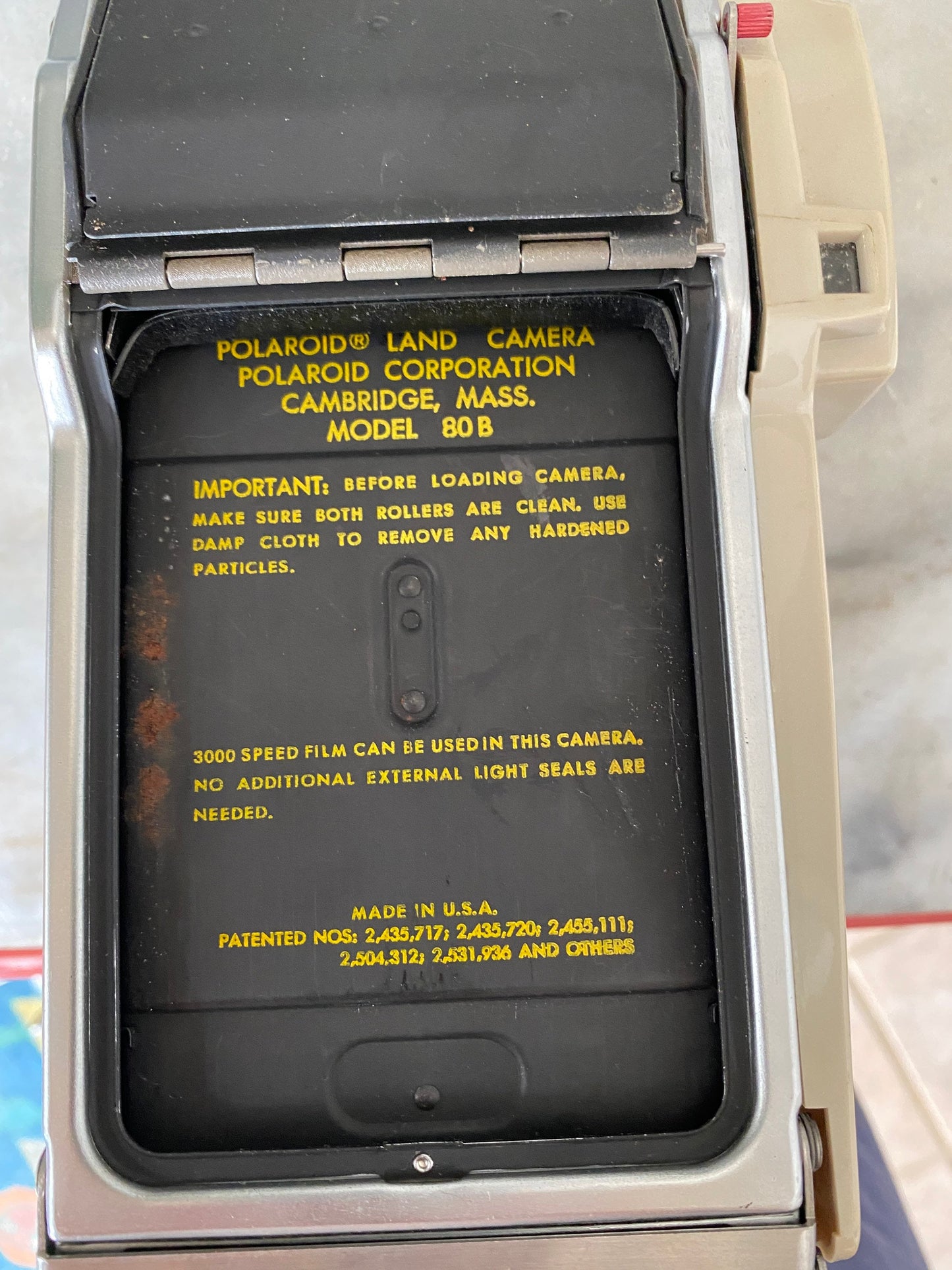 Polaroid Highlander Land Camera Model 80B | Historical Significance Includes Accesories and Case