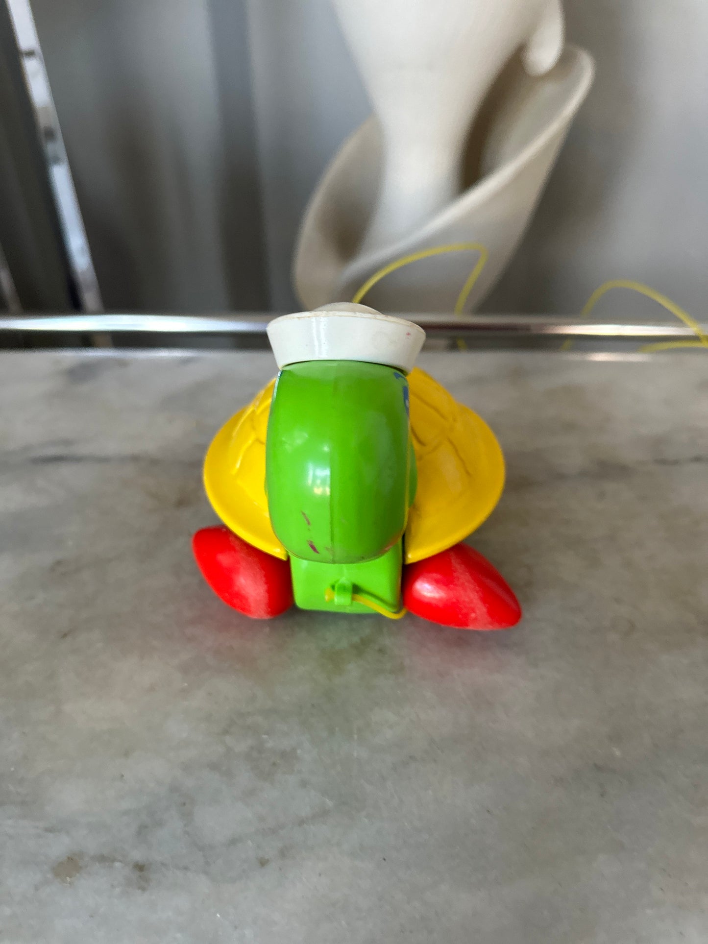 1970's Fisher Price Tag Along Turtle Pull Toy