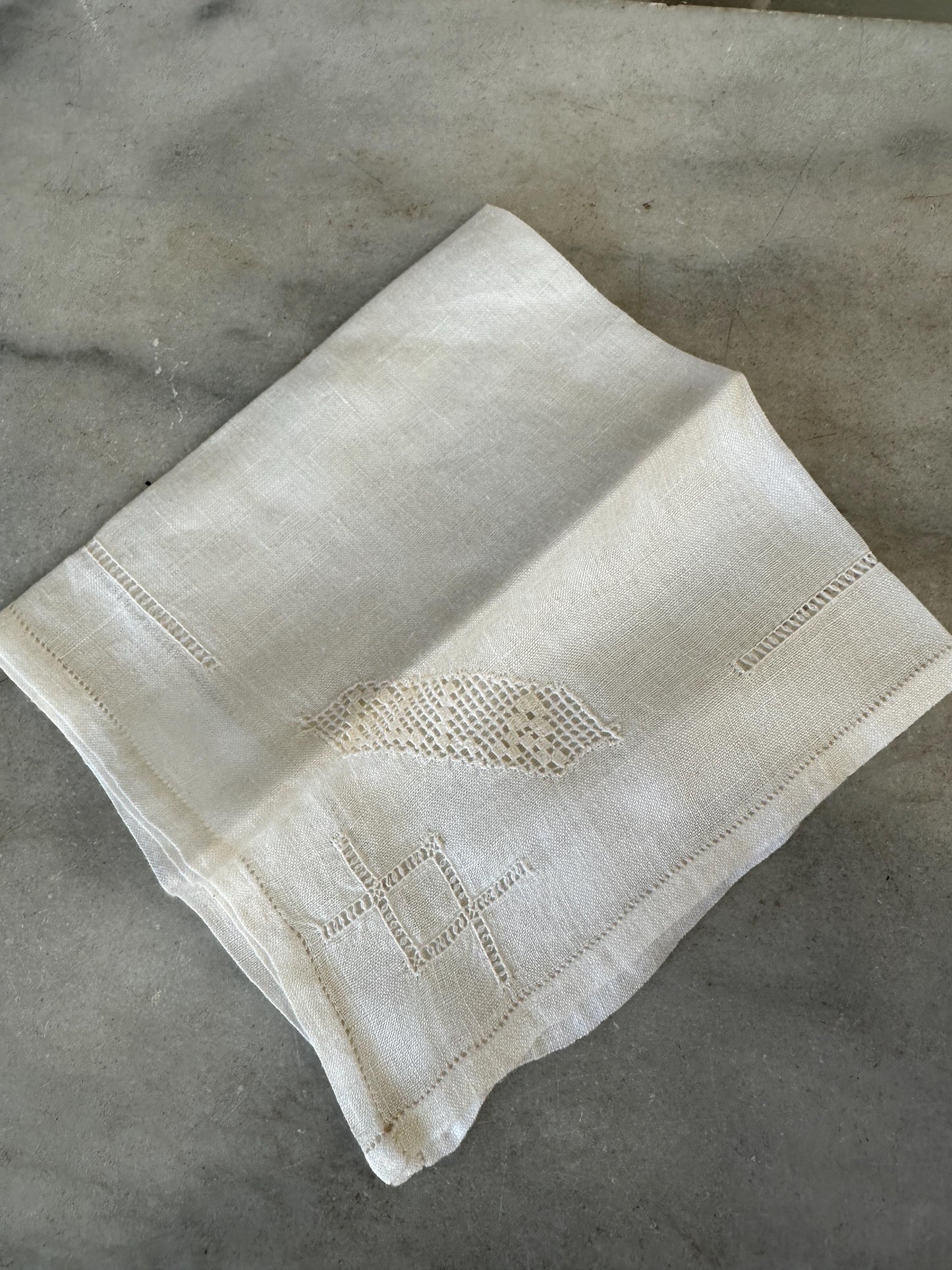 5 Vintage Shabby Chic embroidered Hankies - Gorgeous Ivory and White and Christmas  Hankies - Vintage Bridal Wedding Hankie
