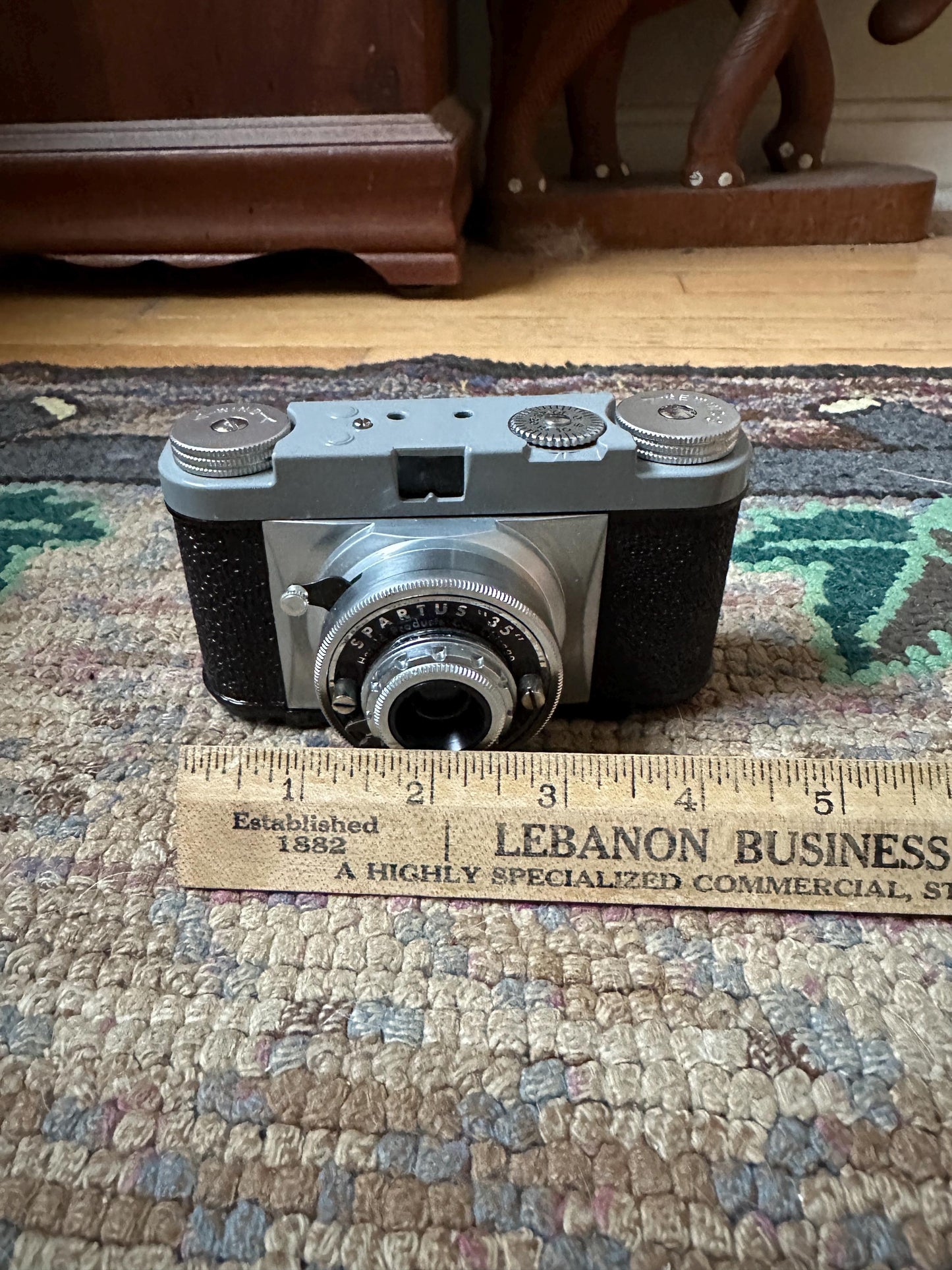 Vintage Film Camera - Spartus 35 Camera - In Origjnal Box w Brochure