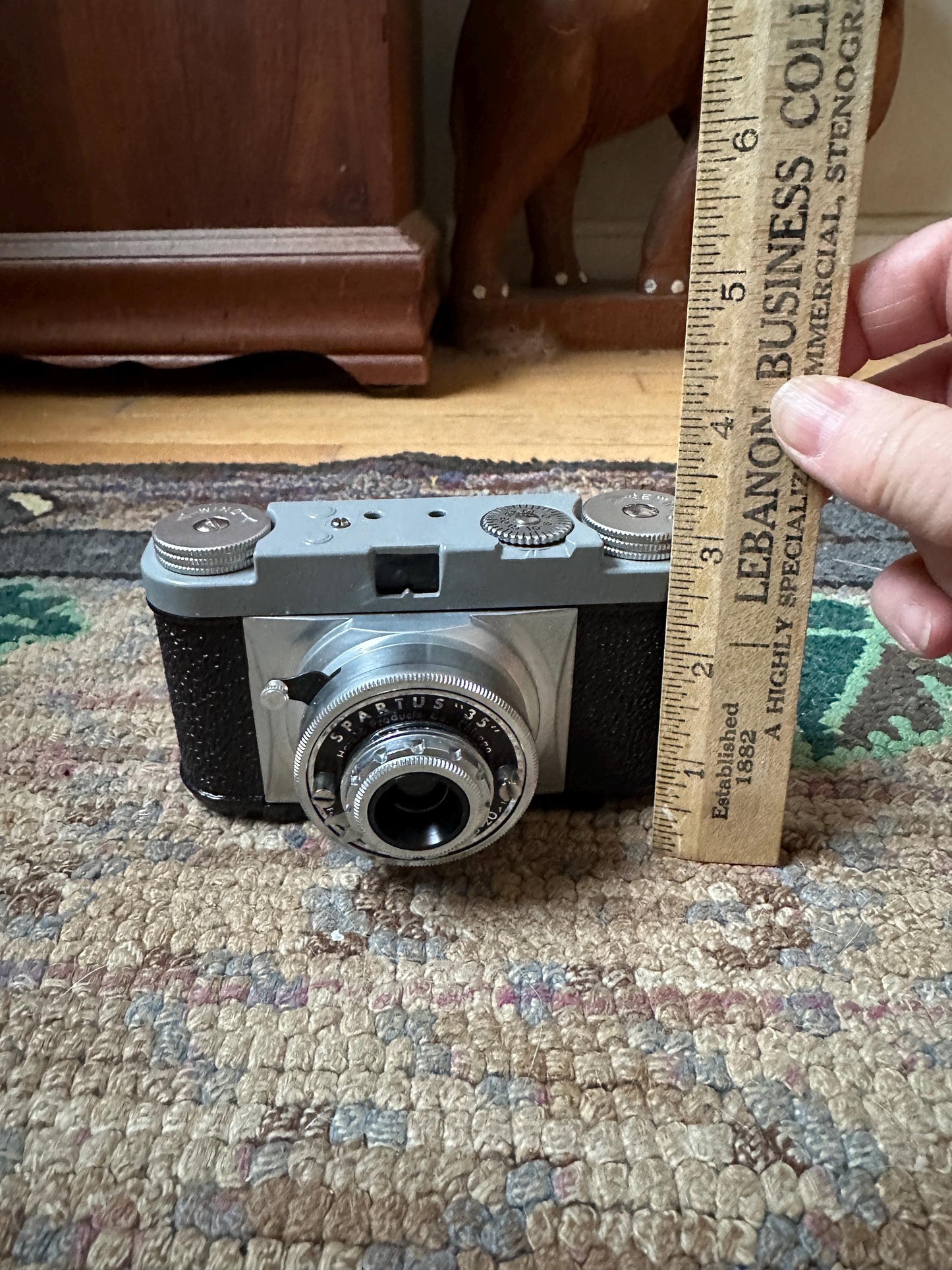 Vintage Film Camera - Spartus 35 Camera - In Origjnal Box w Brochure