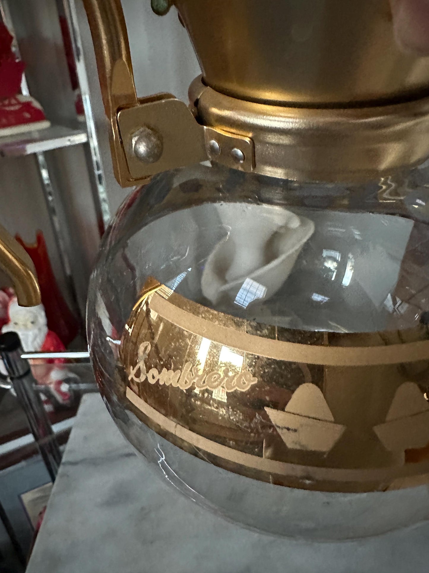 MVM Curtis Sombrero Coffee Caraf | Vintage Mid Century Modern Cocfee Caraf