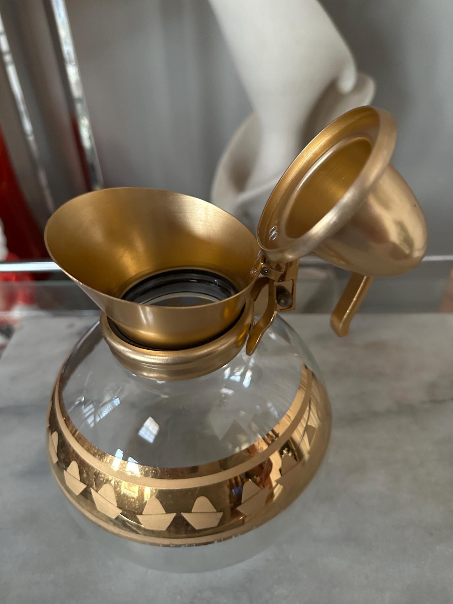 MVM Curtis Sombrero Coffee Caraf | Vintage Mid Century Modern Cocfee Caraf