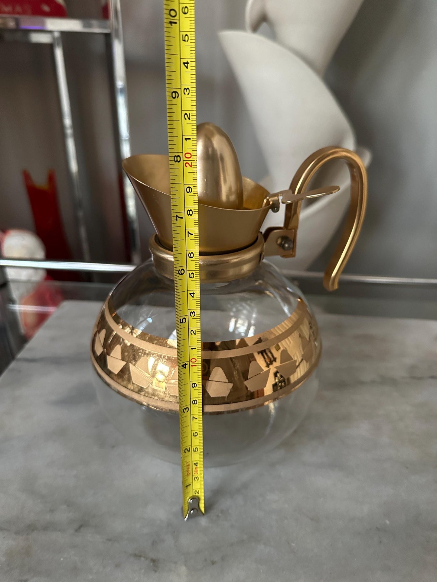 MVM Curtis Sombrero Coffee Caraf | Vintage Mid Century Modern Cocfee Caraf