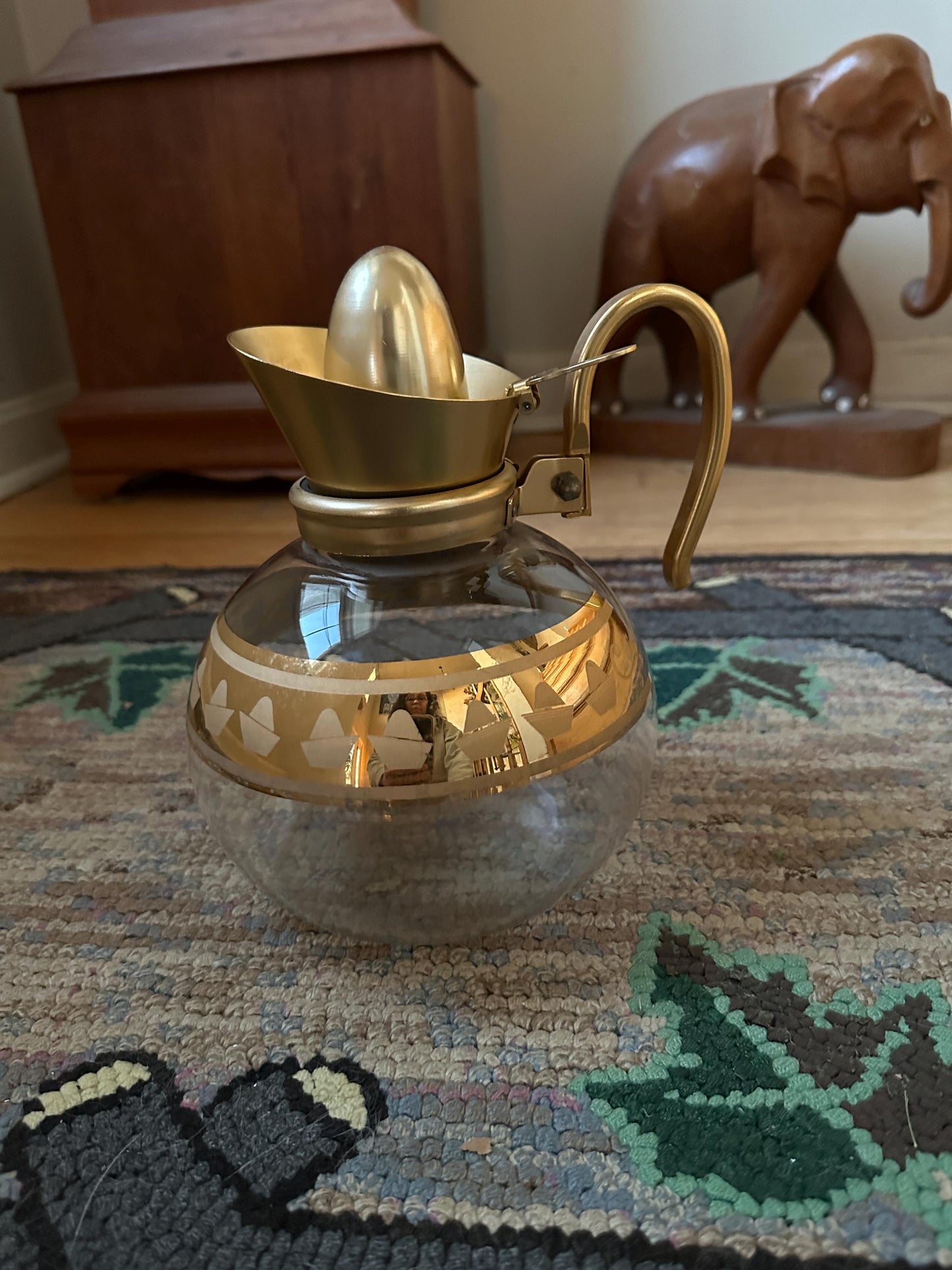 MVM Curtis Sombrero Coffee Caraf | Vintage Mid Century Modern Cocfee Caraf