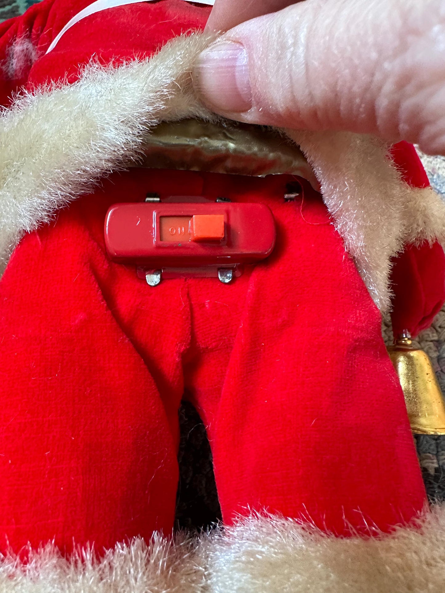 A Santa Creation Battery Operated 1960's Japan #16404 Toy Lights Up