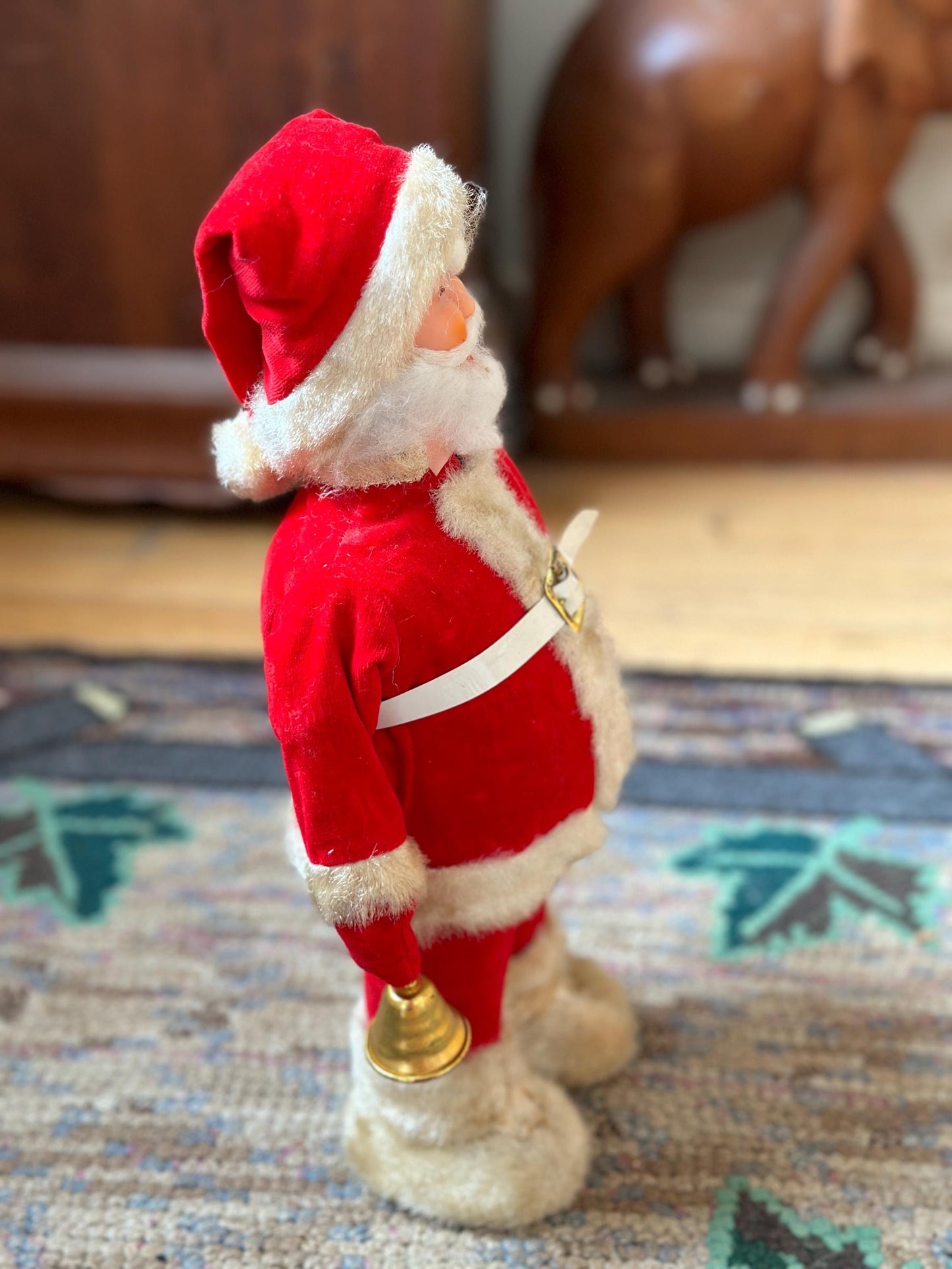 A Santa Creation Battery Operated 1960's Japan #16404 Toy Lights Up