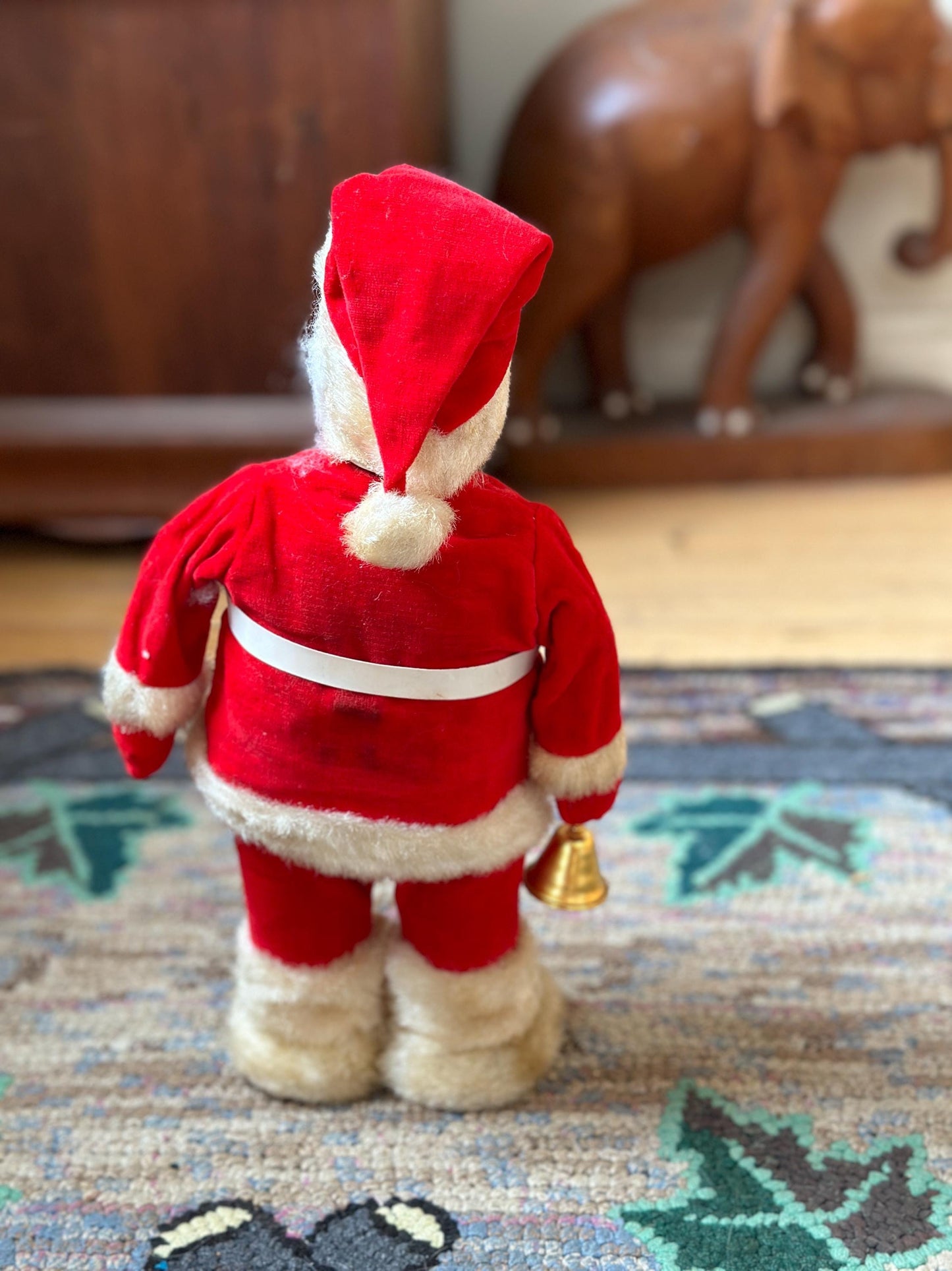 A Santa Creation Battery Operated 1960's Japan #16404 Toy Lights Up