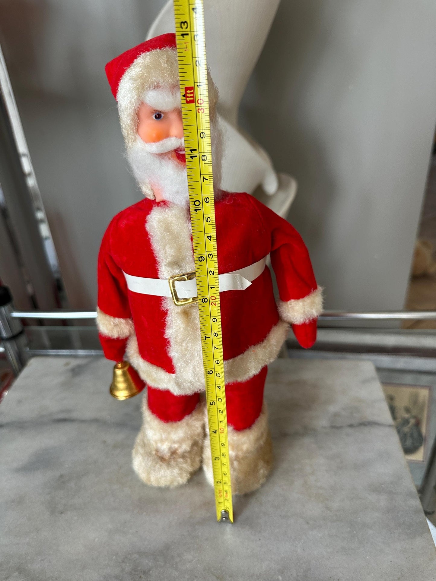 A Santa Creation Battery Operated 1960's Japan #16404 Toy Lights Up