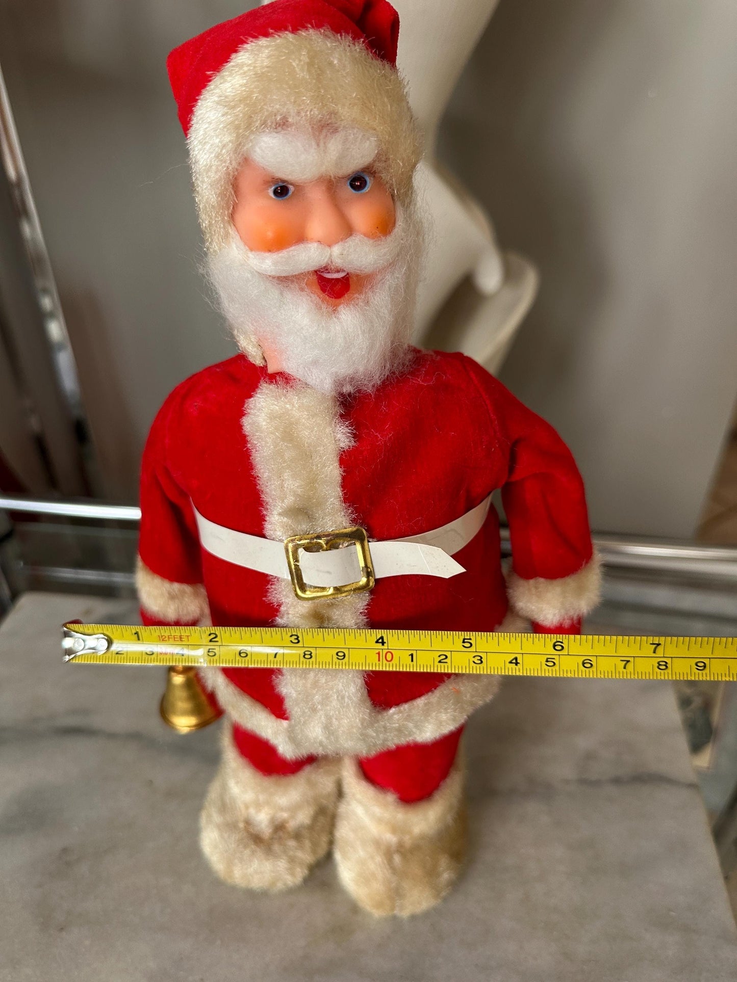 A Santa Creation Battery Operated 1960's Japan #16404 Toy Lights Up