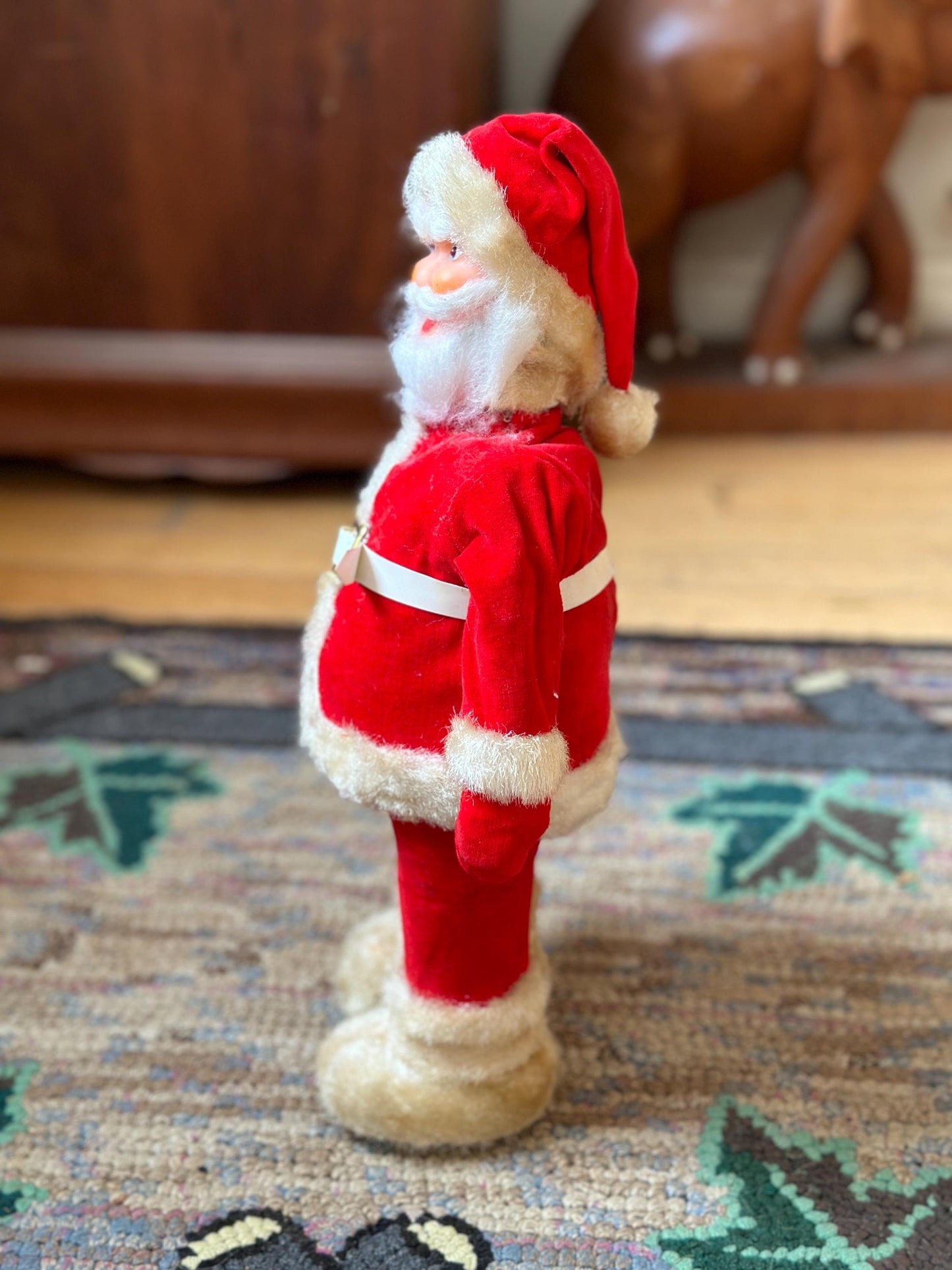 A Santa Creation Battery Operated 1960's Japan #16404 Toy Lights Up