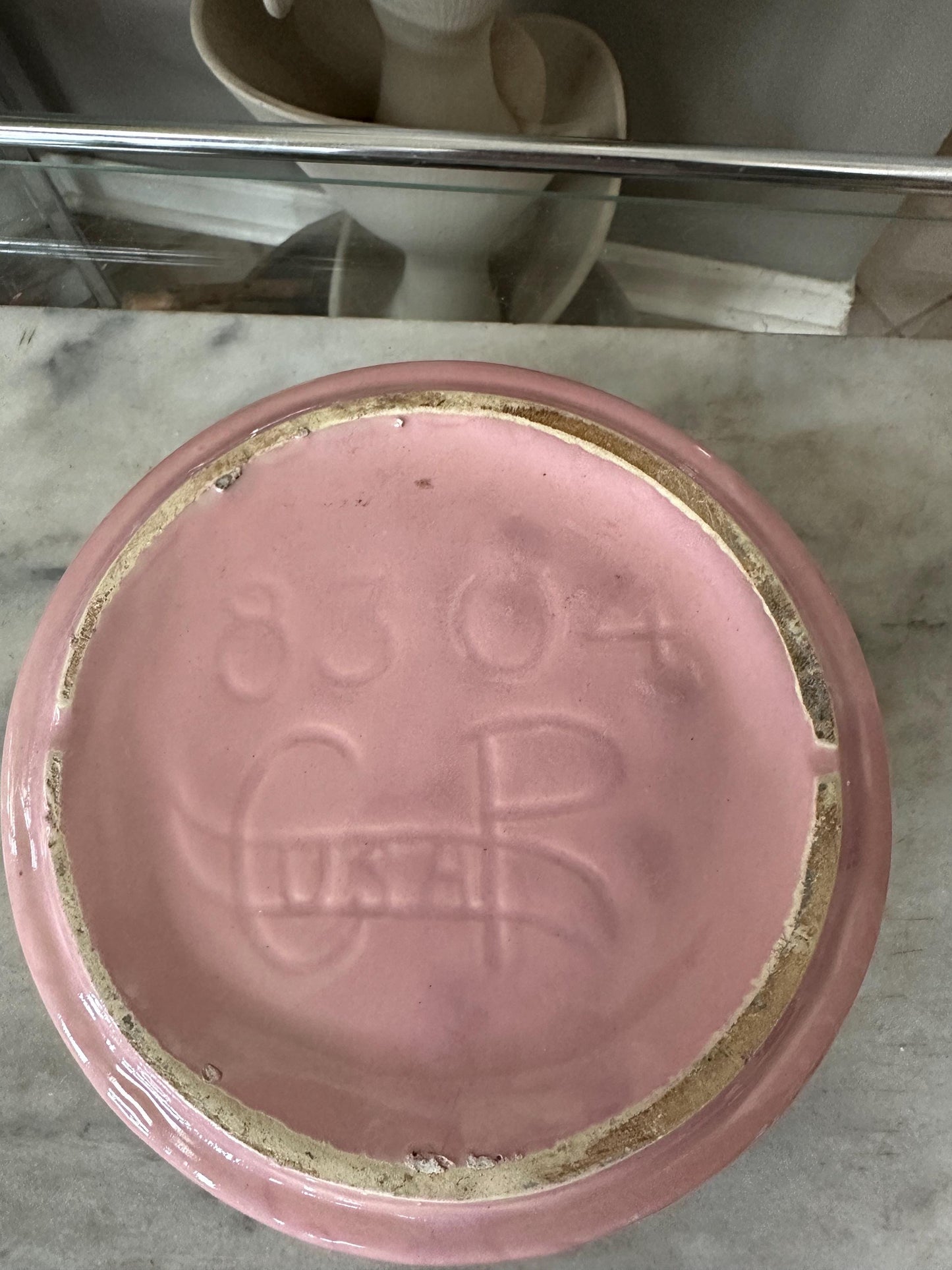 Vintage Cookson Pottery Planter – 1950s MCM Ceramic Succulent Bowl
