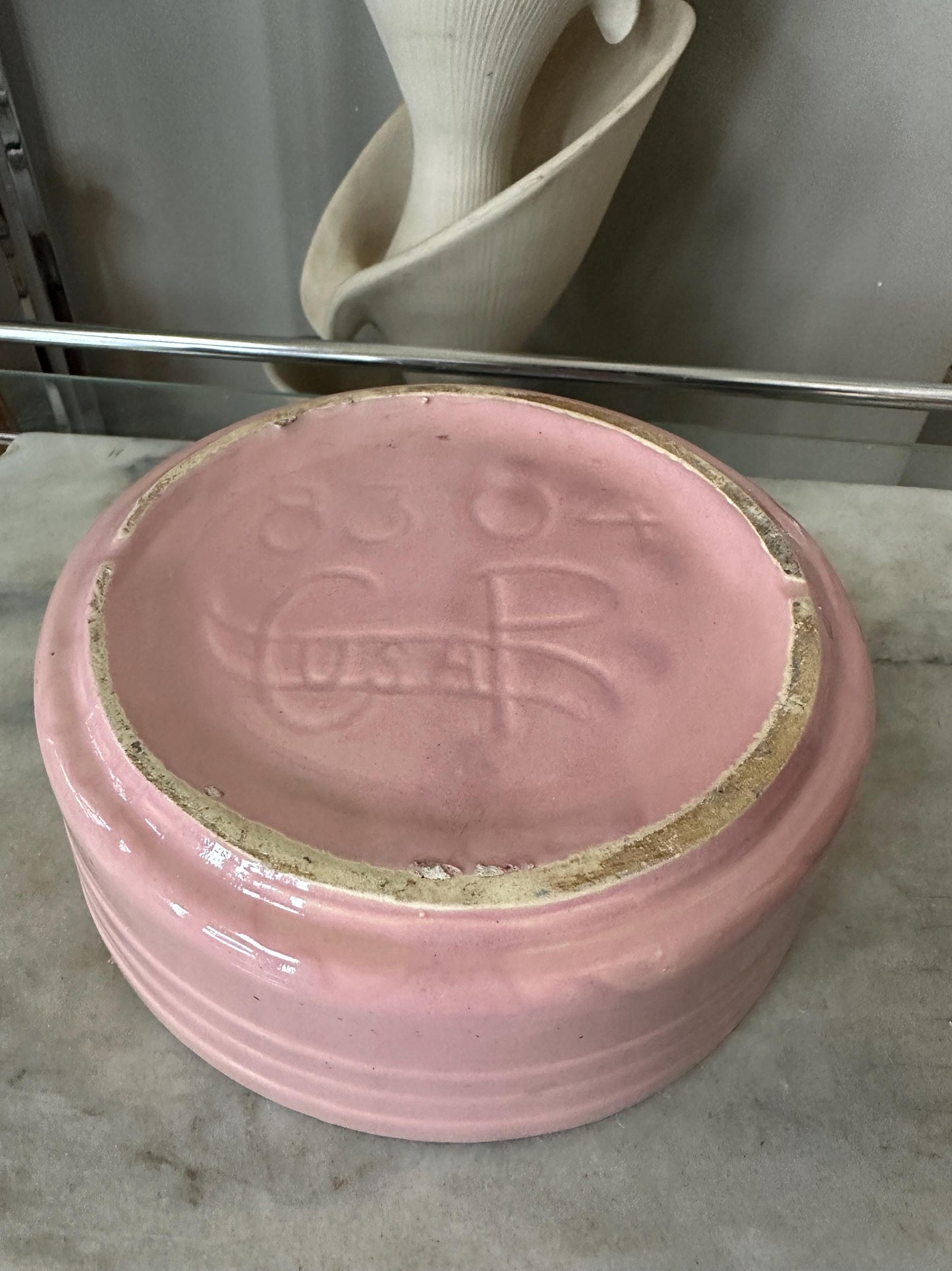 Vintage Cookson Pottery Planter – 1950s MCM Ceramic Succulent Bowl
