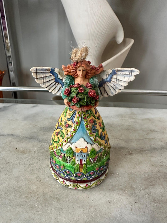 Summer Restores the Soul Angel Figurine, Jim Shore Heartwood Creek Collection