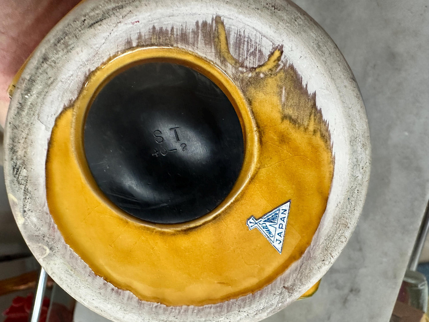 VTG Small Japan Ceramic Valley Railroad Train Coin Bank — Essex, CT