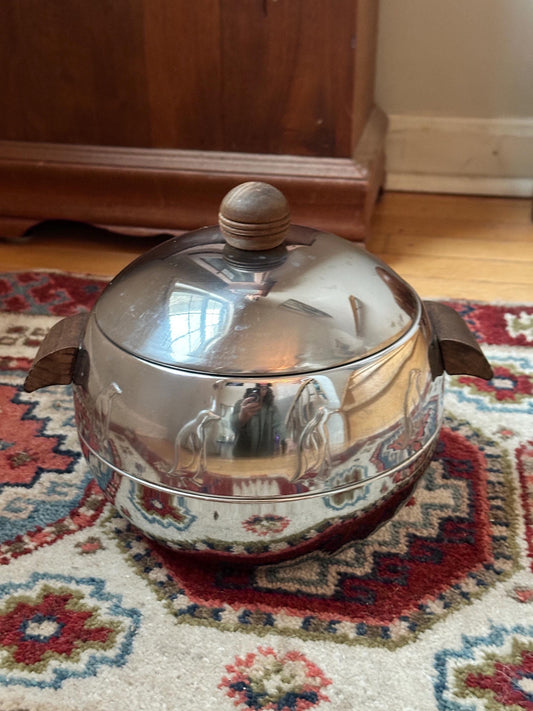 Vintage 1950s West Bend Penguin Ice Bucket, Mid Century Barware, MCM