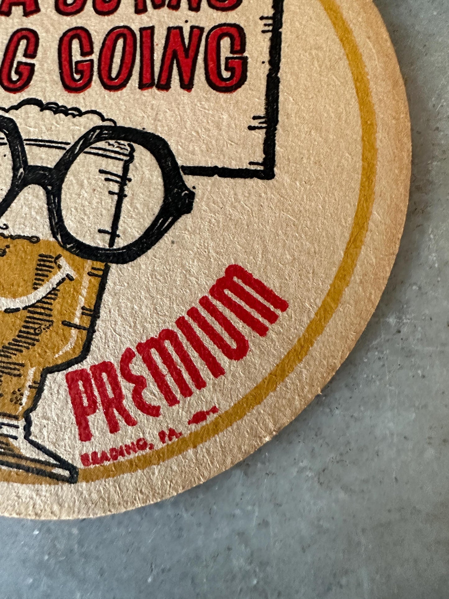 Vintage Sunshine Beer Coasters – Reading PA Breweriana, Set of 20, "Get a Sunny Thing Going"