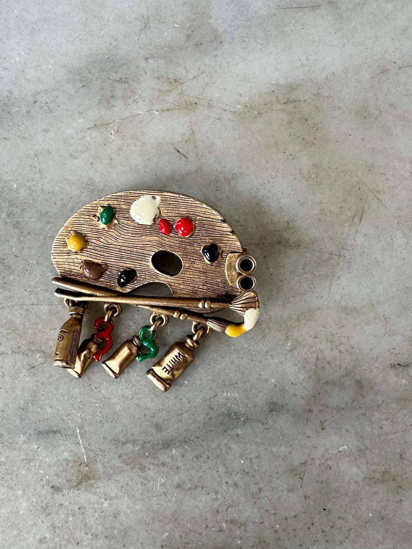 Vintage Enamel Brooch Lot – Whimsical Animal, Floral Pins, and More!