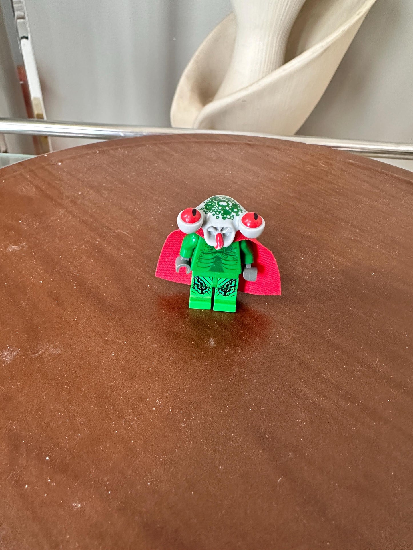 Lego Squidman - Space Police III Minifigure W/ Cape Alien Green From 5969 5980