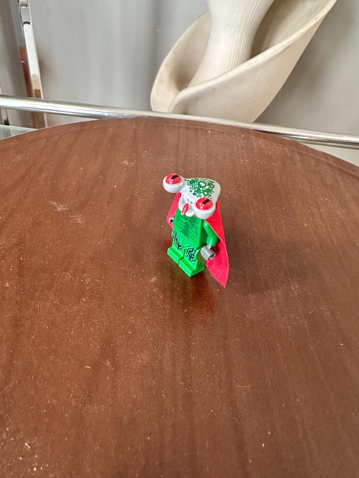 Lego Squidman - Space Police III Minifigure W/ Cape Alien Green From 5969 5980
