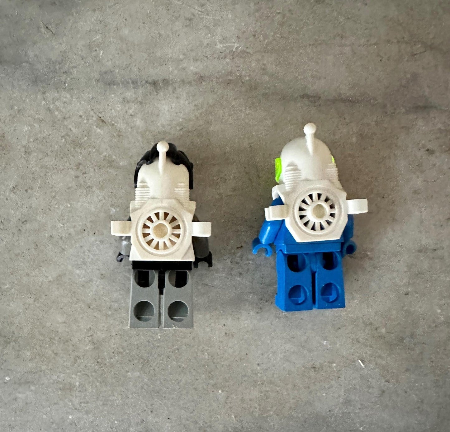 Pair of LEGO® Aquazone Aquanauts Aquanaut 1, 90's,  Minifigures (2) ,  Minifig, LEGO®