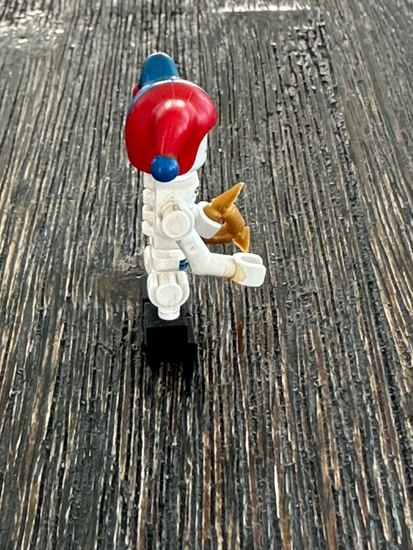 LEGO Minifigure Ninjago Krazi - Jester Hat Blue njo017 + Star Weapon