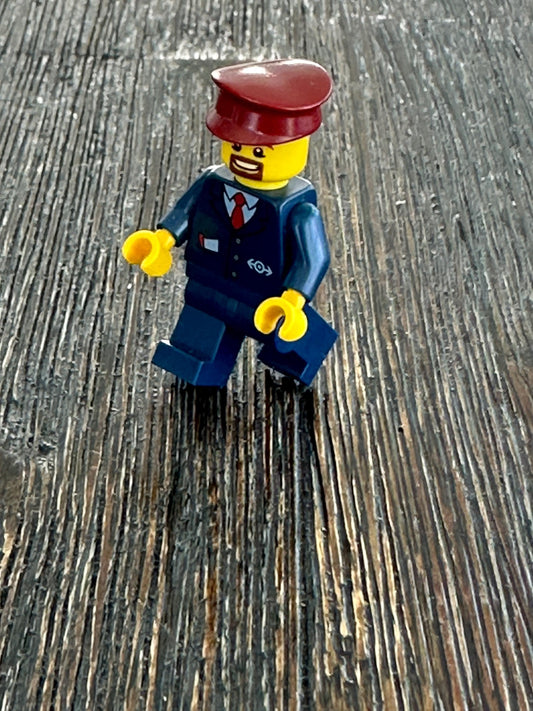 Lego Minifigure Train Conductor