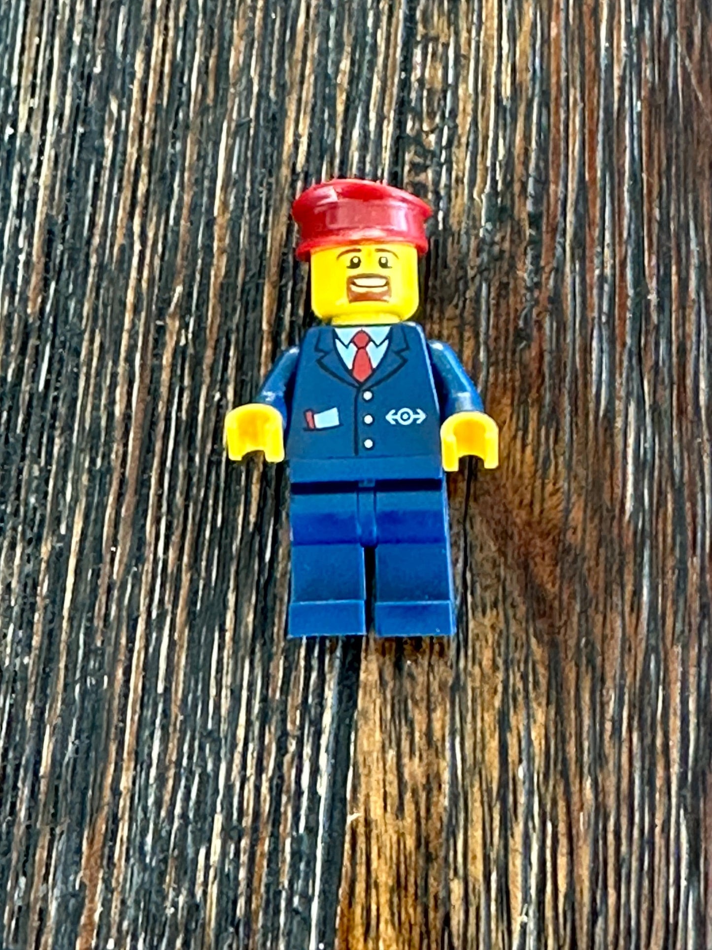 Lego Minifigure Train Conductor
