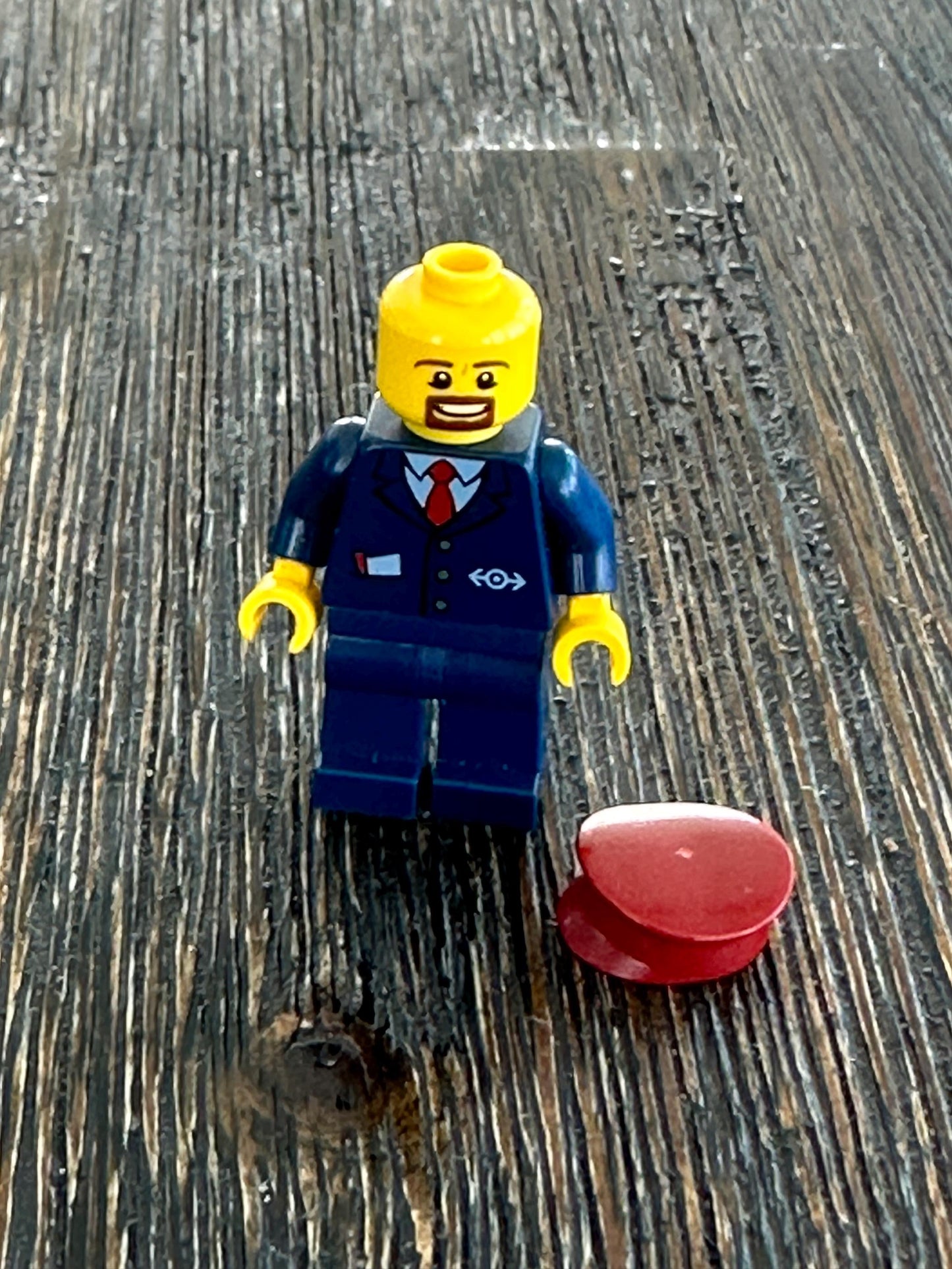 Lego Minifigure Train Conductor
