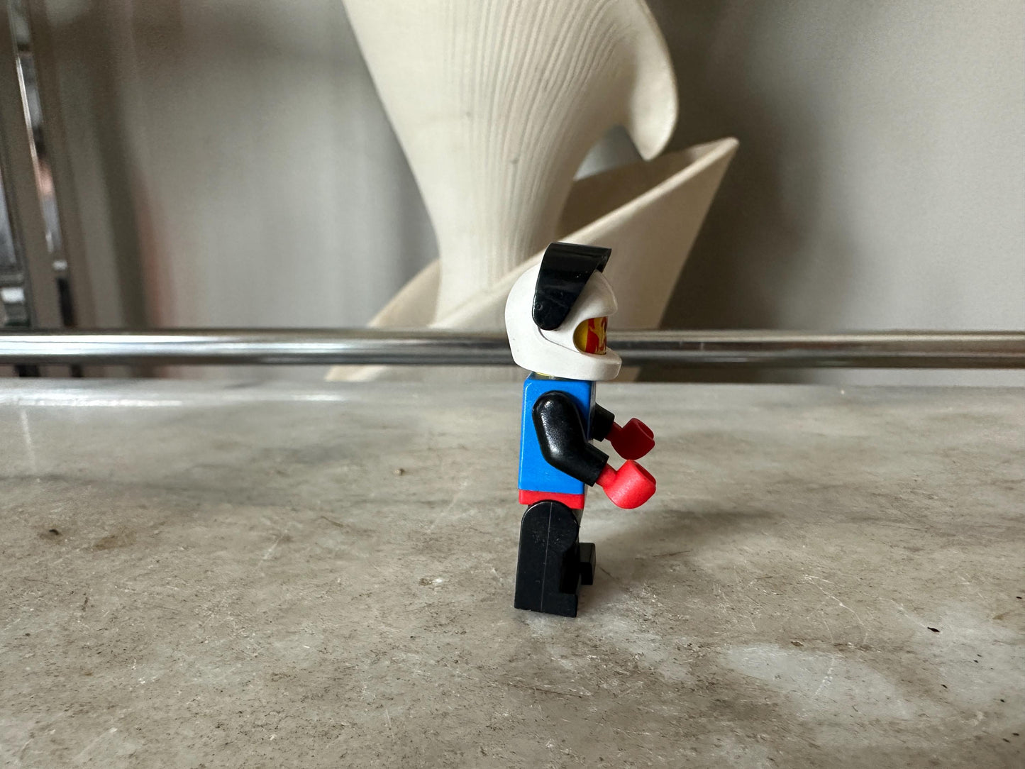 GENUINE LEGO Minifgure  Lego 1x sp040 Spyrius Chief Minifigure Vf/Nm Recon Robot Space Spyrius 6889ego (R) Minifigure, Minifigure, Lego Min