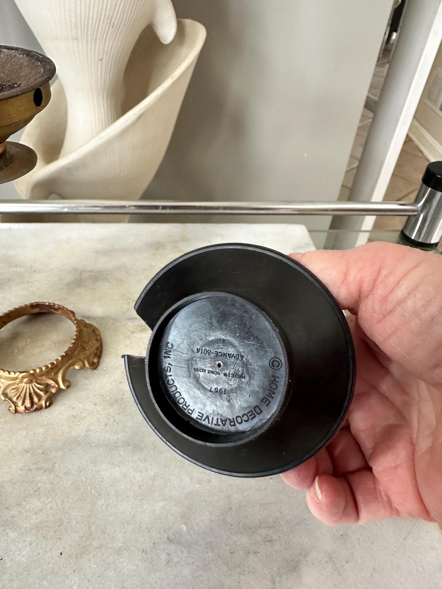 Antique Vapo Cresolene Vaporizer | Quack Medical Oil Lamp Inhaler | Victorian Era Respiratory Remedy | Ornate Cast Metal w/ Replacement Oil