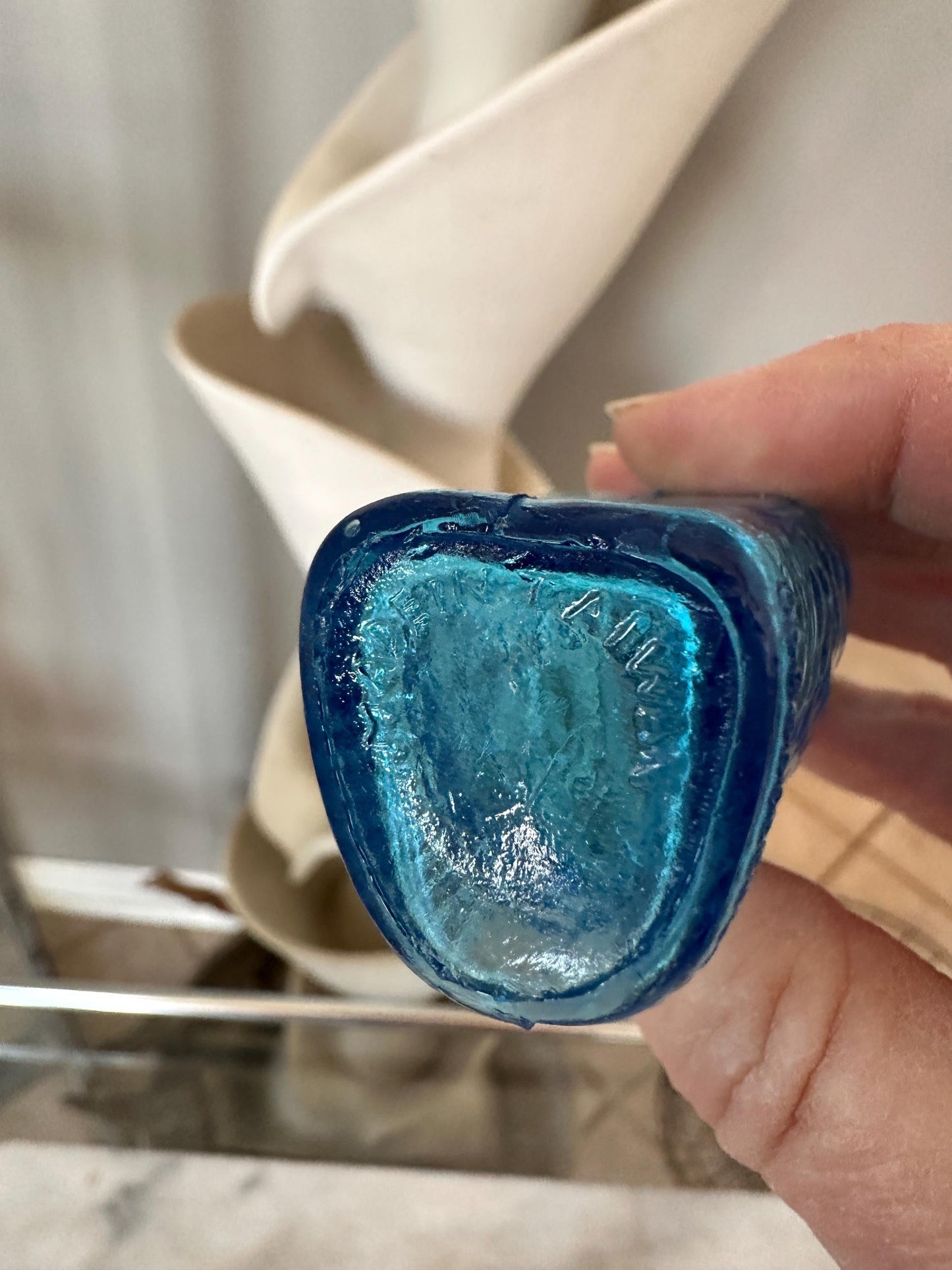 Vintage Wheaton Glass Mini Bottles Lot (7), 1970s Fish, Barrel, Grapes, Whiskey