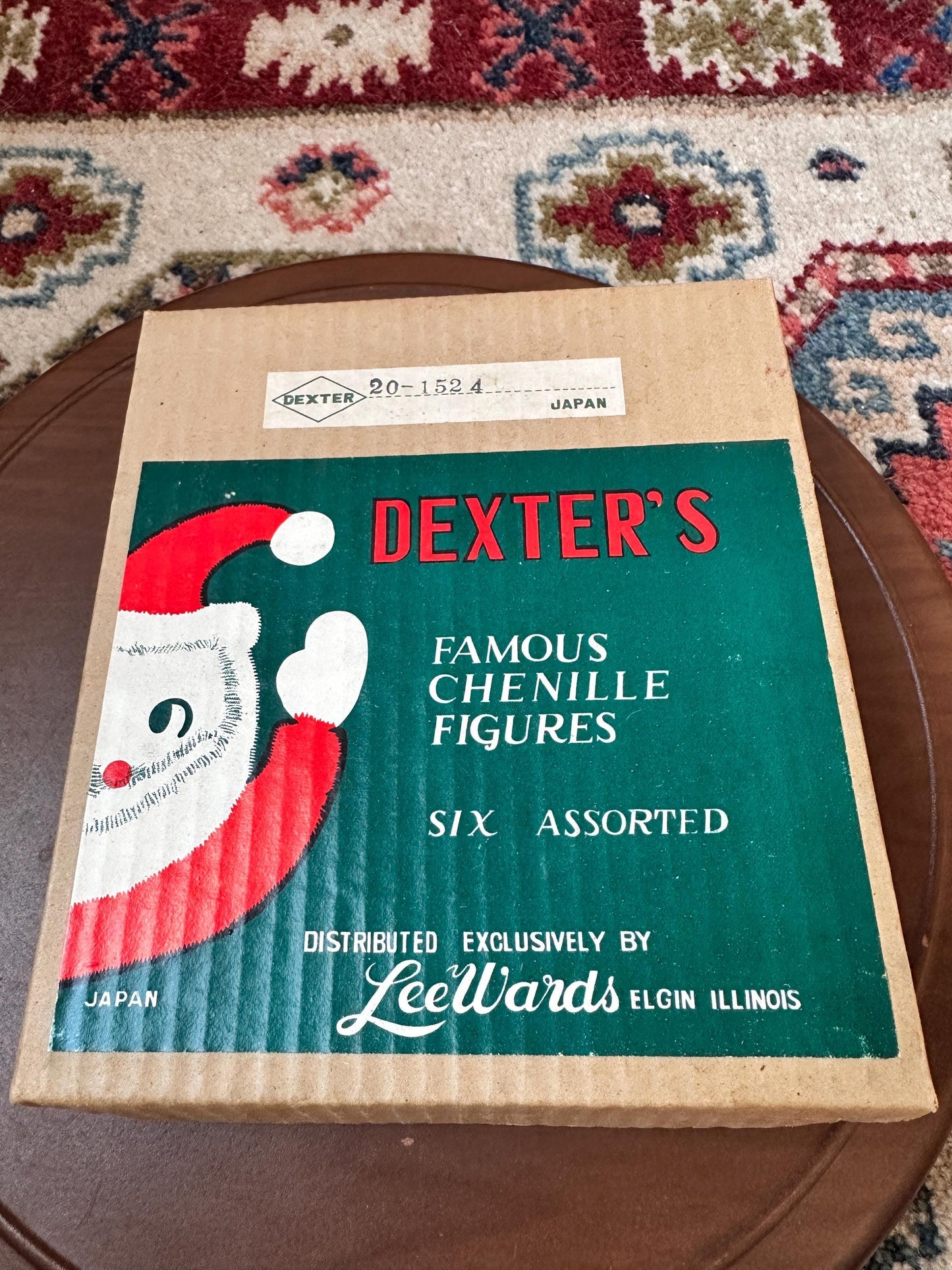Vintage Dexter's Chenille Christmas Figures | LeeWards Japan 1950s-60s Santa Angels Snowman