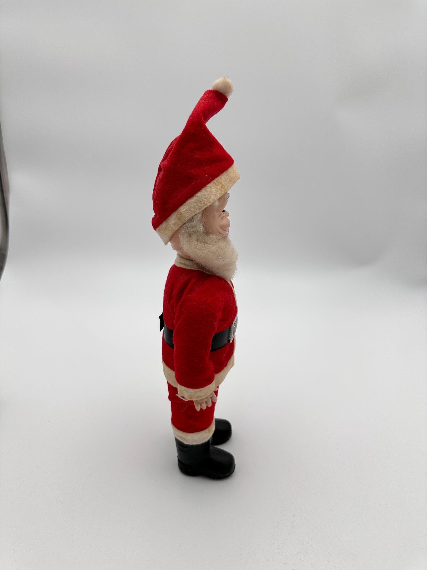 Vintage Santa Claus 12” Doll with Blue Eyes 1950s-60s