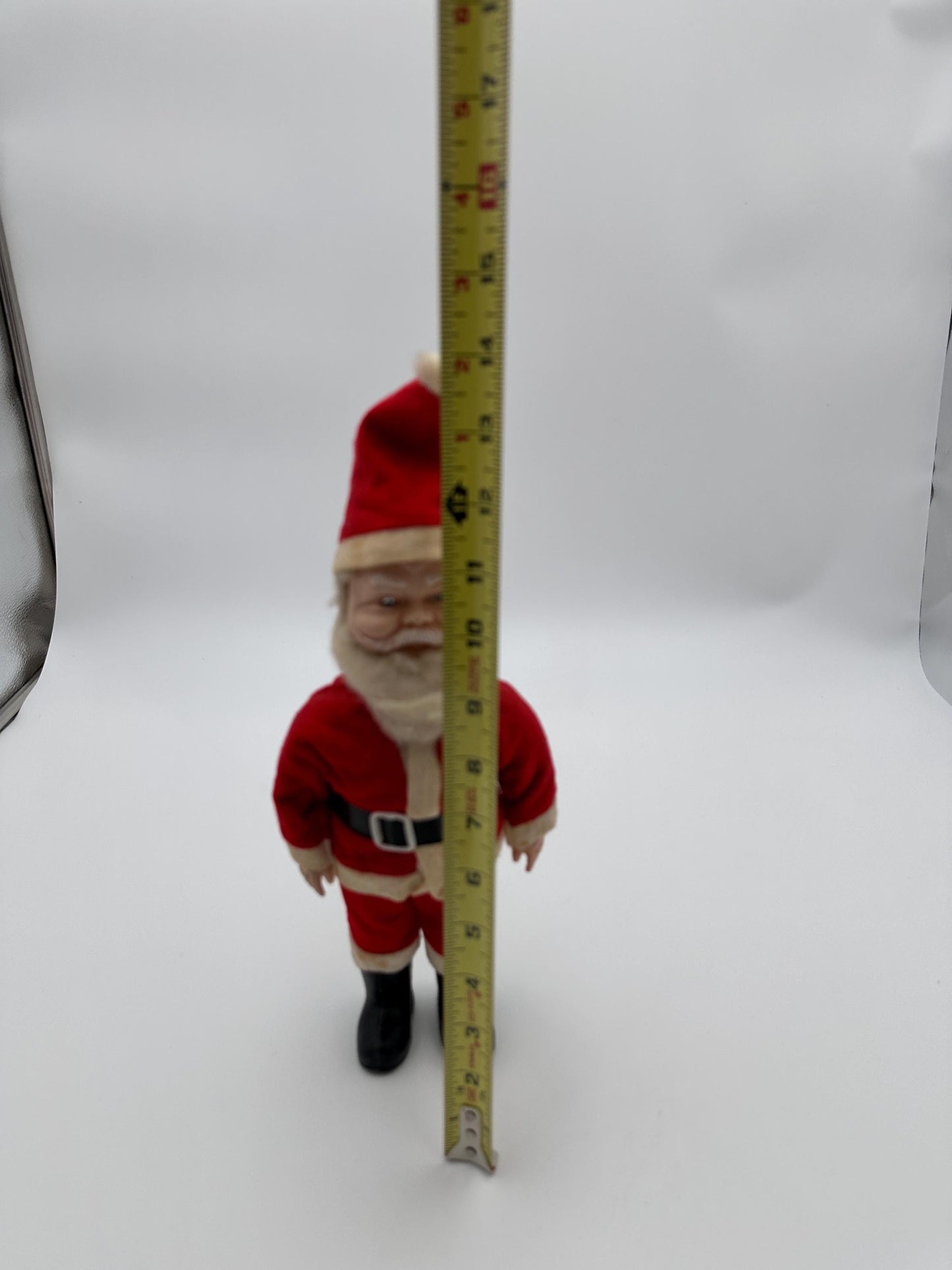 Vintage Santa Claus 12” Doll with Blue Eyes 1950s-60s