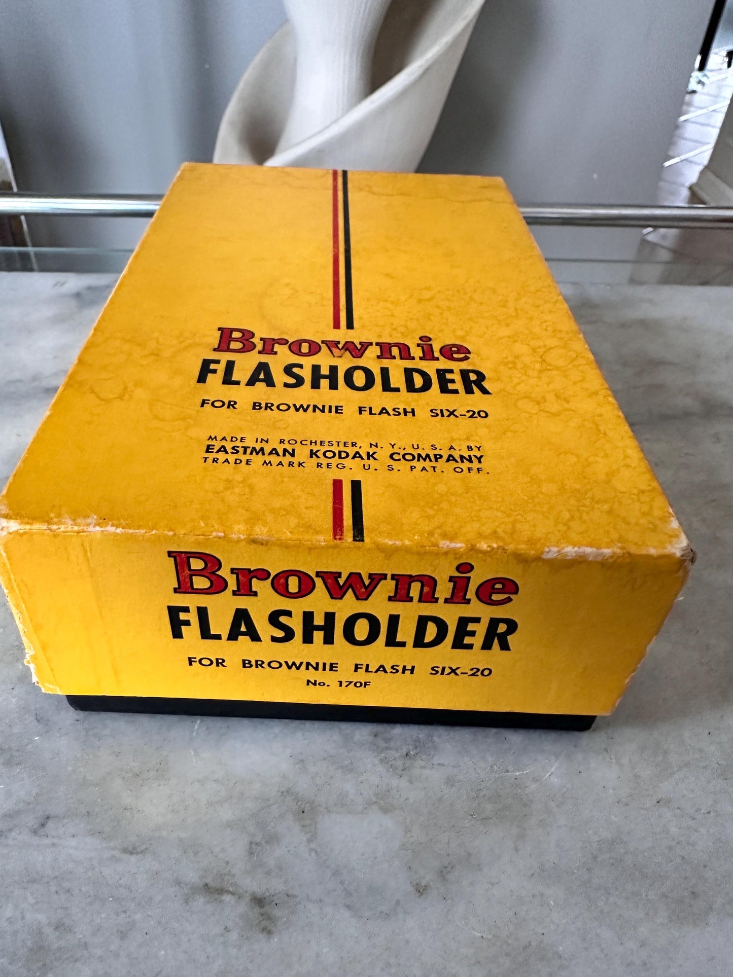 Vintage 1950s Kodak Brownie Flasholder | Mid-Century Camera Accessory (Original Box)