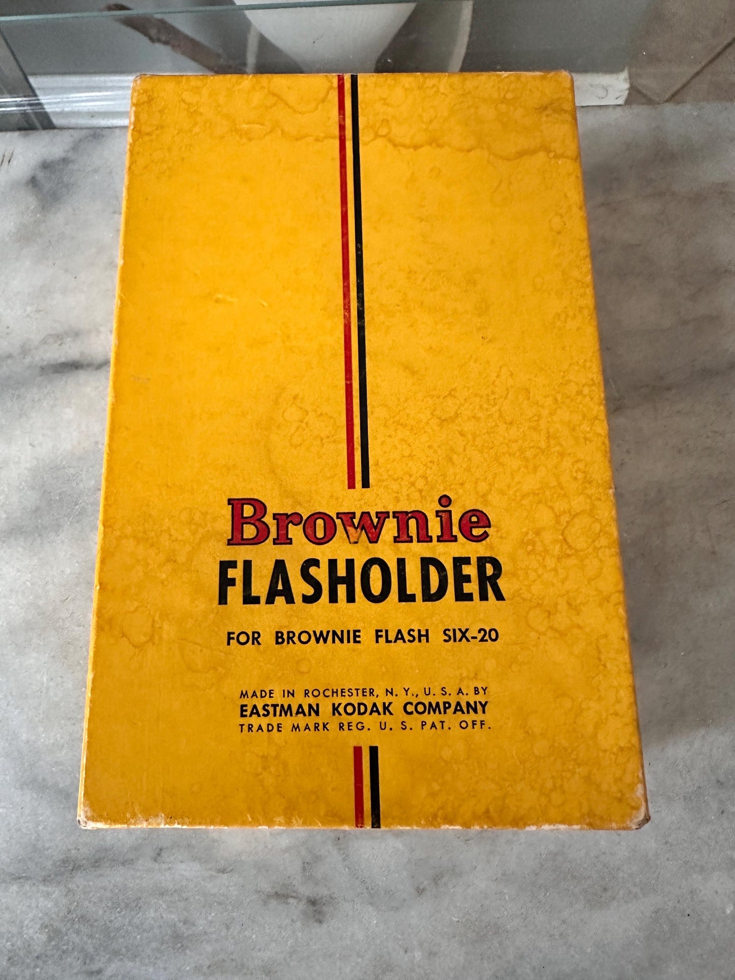 Vintage 1950s Kodak Brownie Flasholder | Mid-Century Camera Accessory (Original Box)