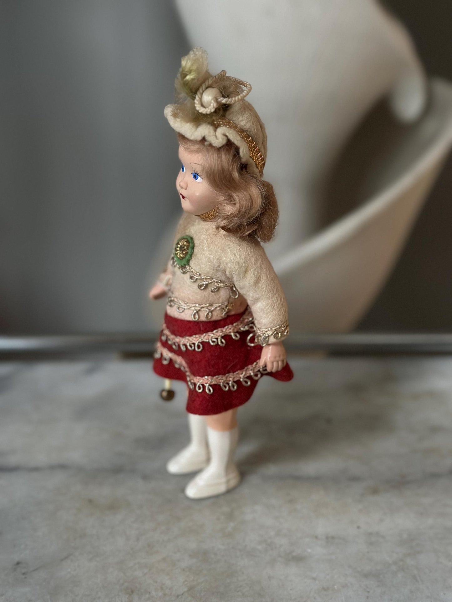 1940's Majorette Doll, Effanbee Ann Shirley Little Lady Collectible Doll