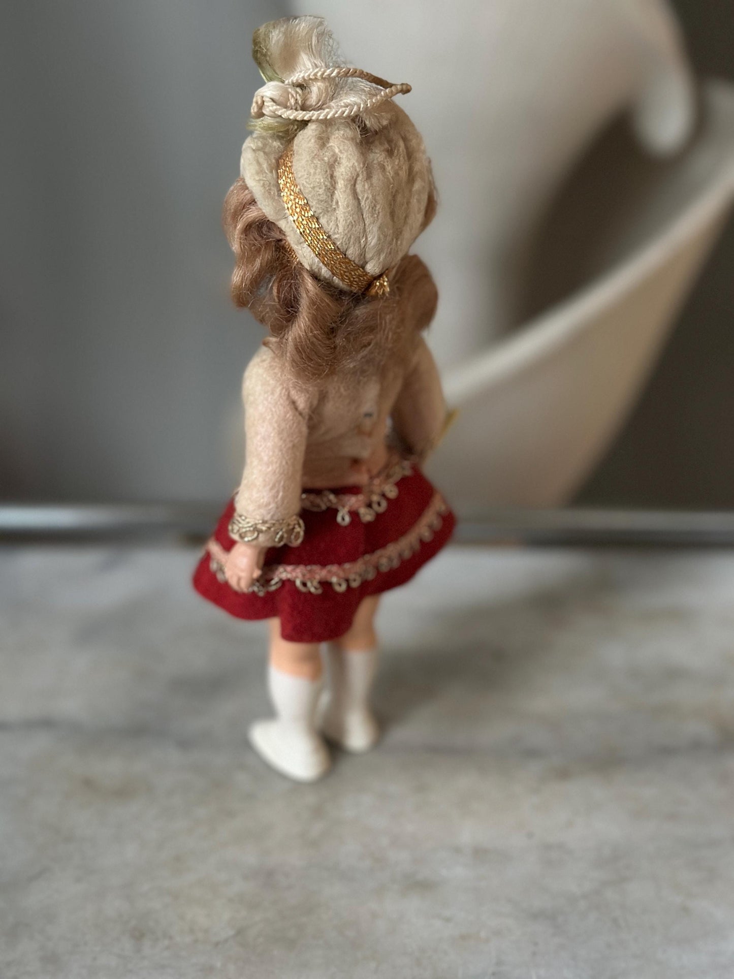 1940's Majorette Doll, Effanbee Ann Shirley Little Lady Collectible Doll