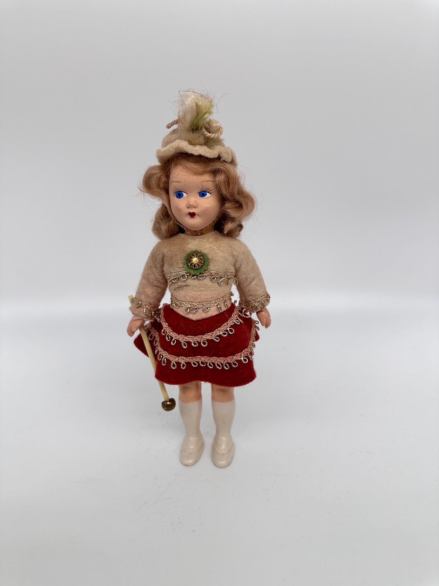 1940's Majorette Doll, Effanbee Ann Shirley Little Lady Collectible Doll