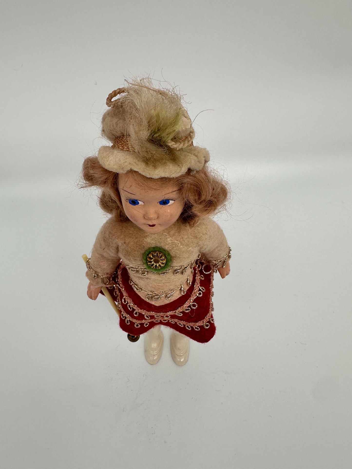 1940's Majorette Doll, Effanbee Ann Shirley Little Lady Collectible Doll