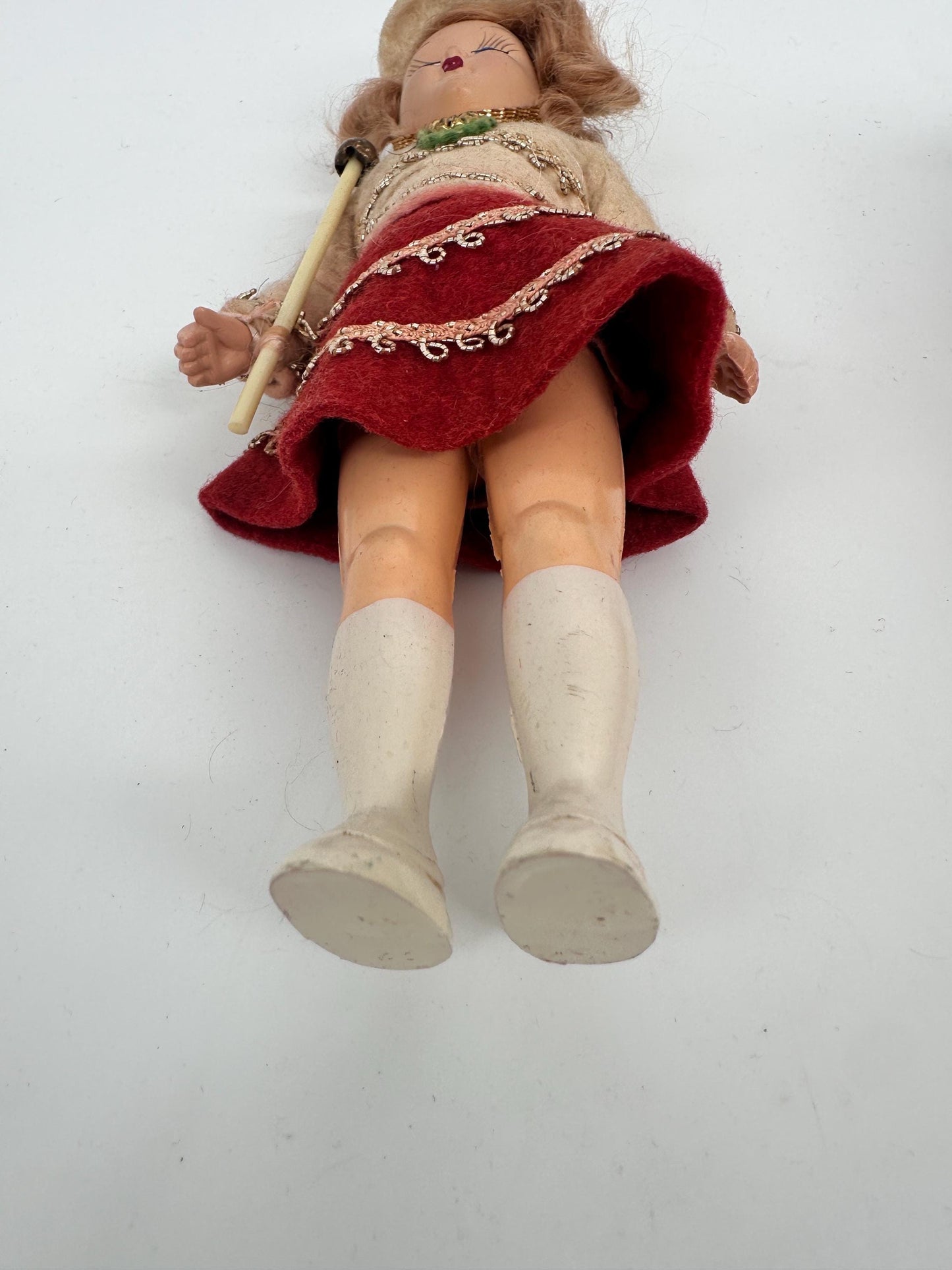1940's Majorette Doll, Effanbee Ann Shirley Little Lady Collectible Doll