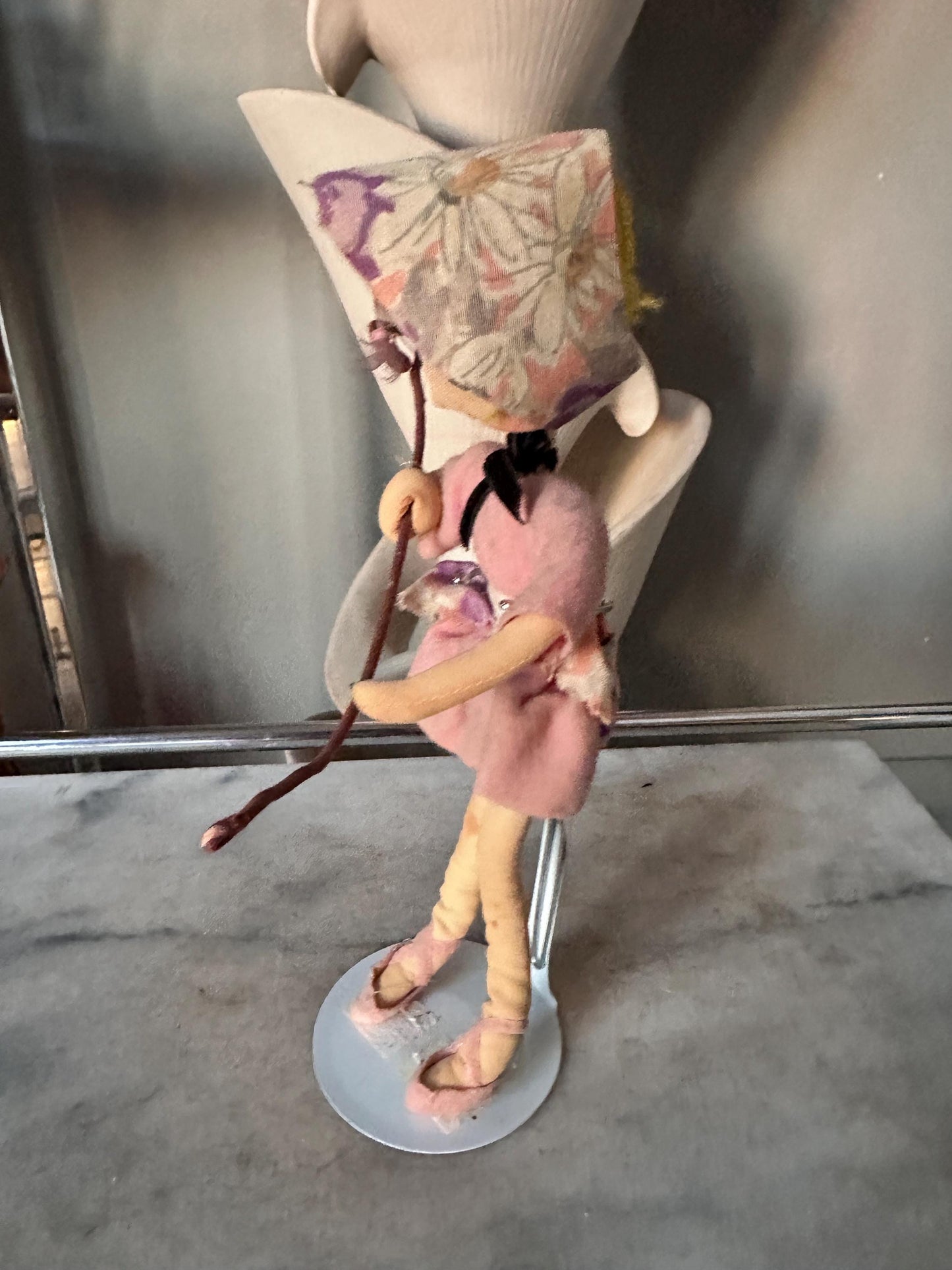 Vintage Little Bo Peep Pose Doll, Nursery Rhyme Storybook Collectible Figurine