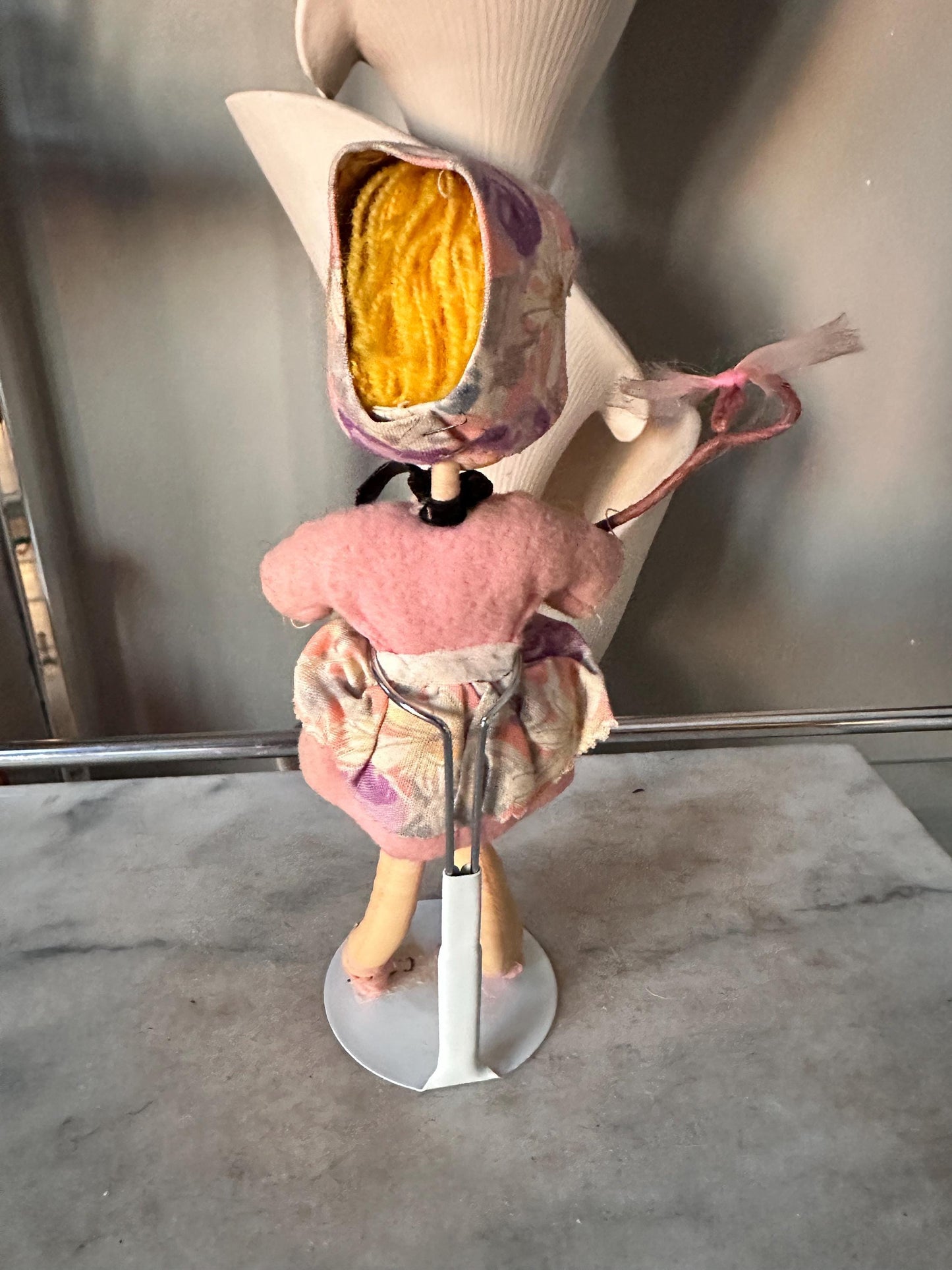 Vintage Little Bo Peep Pose Doll, Nursery Rhyme Storybook Collectible Figurine