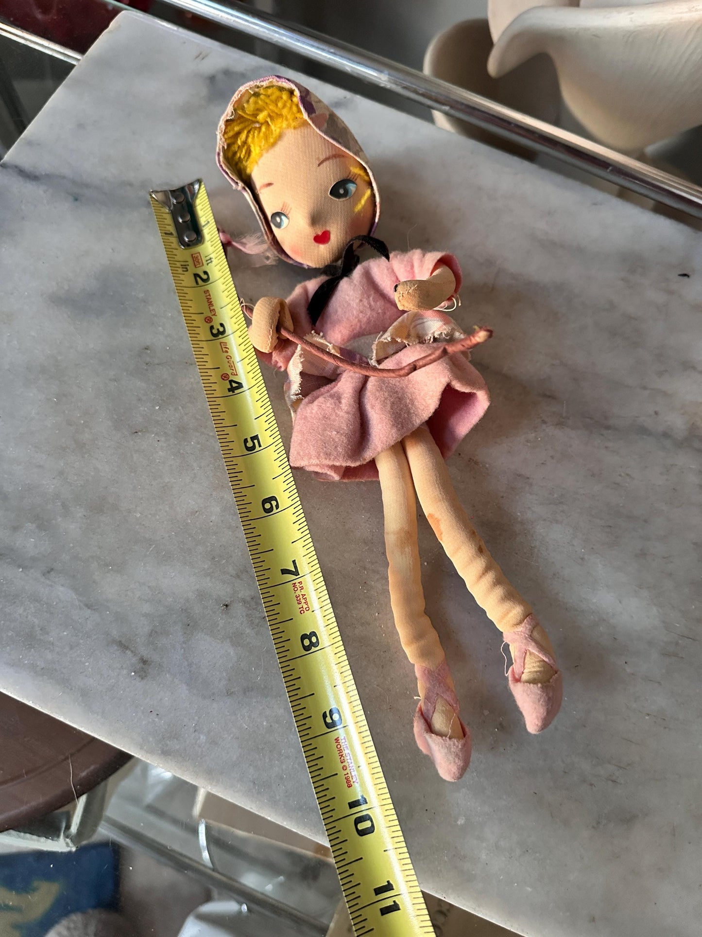 Vintage Little Bo Peep Pose Doll, Nursery Rhyme Storybook Collectible Figurine