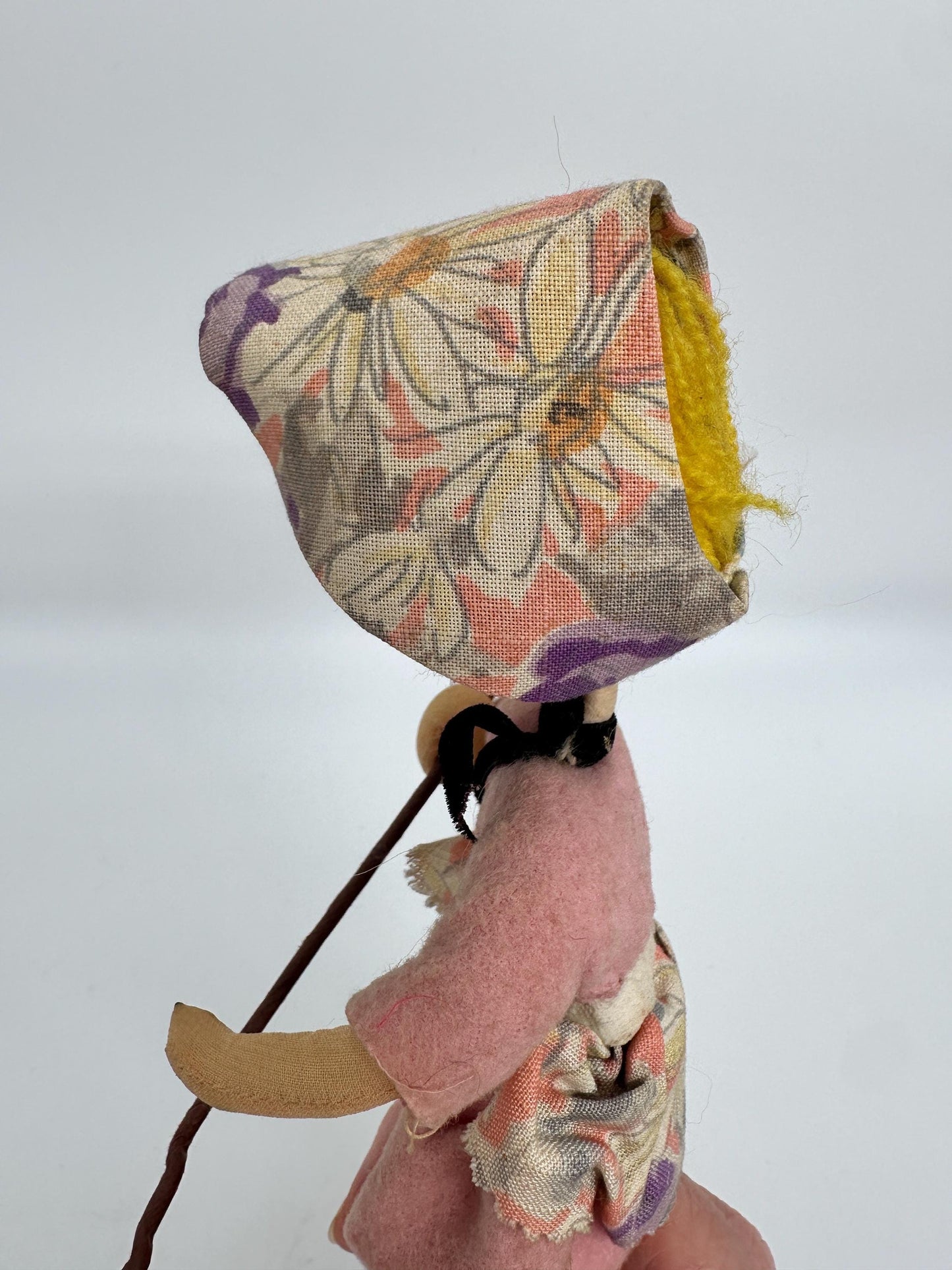 Vintage Little Bo Peep Pose Doll, Nursery Rhyme Storybook Collectible Figurine